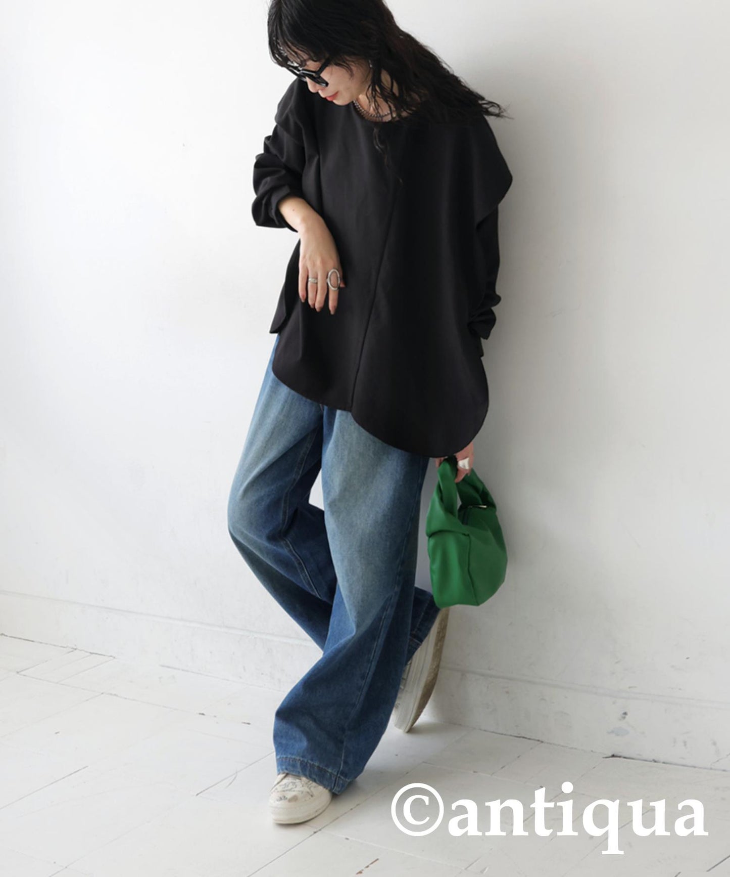 Wave Design Tops Ladies