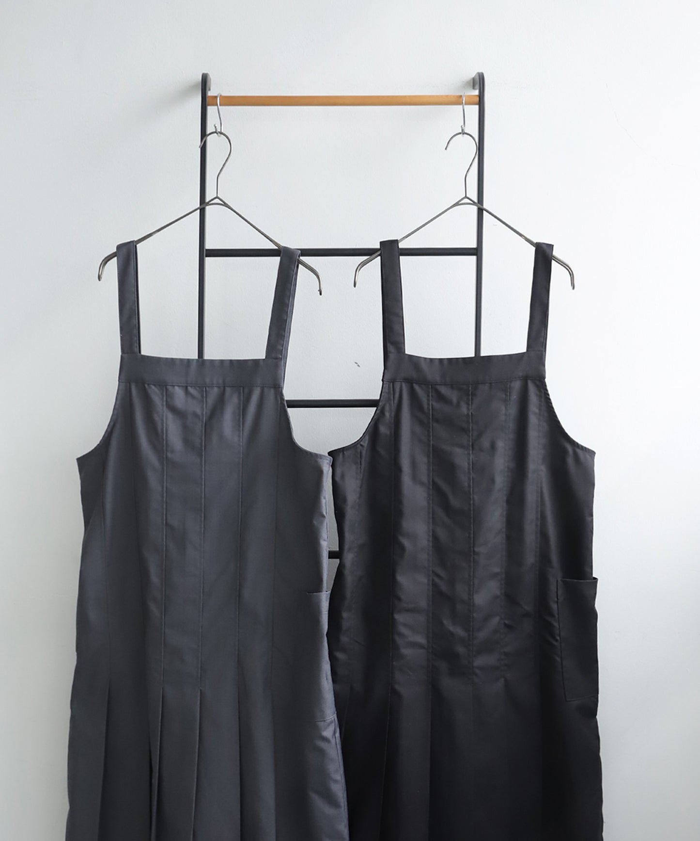 Asymmetric Pleated Overalls Ladies