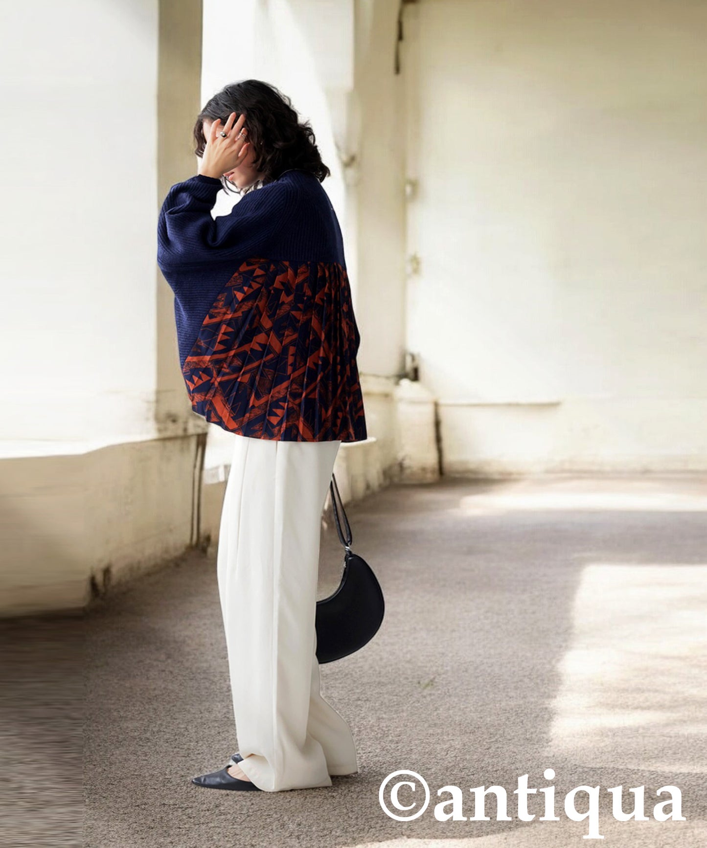 High Neck Knit Ladies