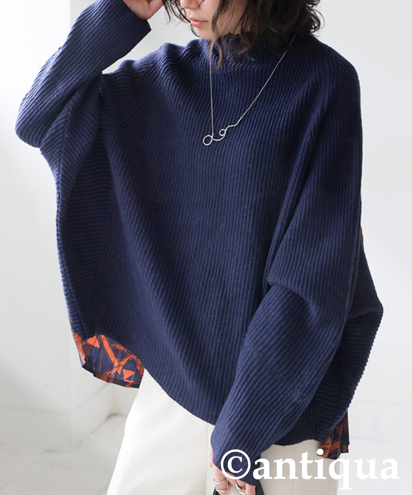 High Neck Knit Ladies