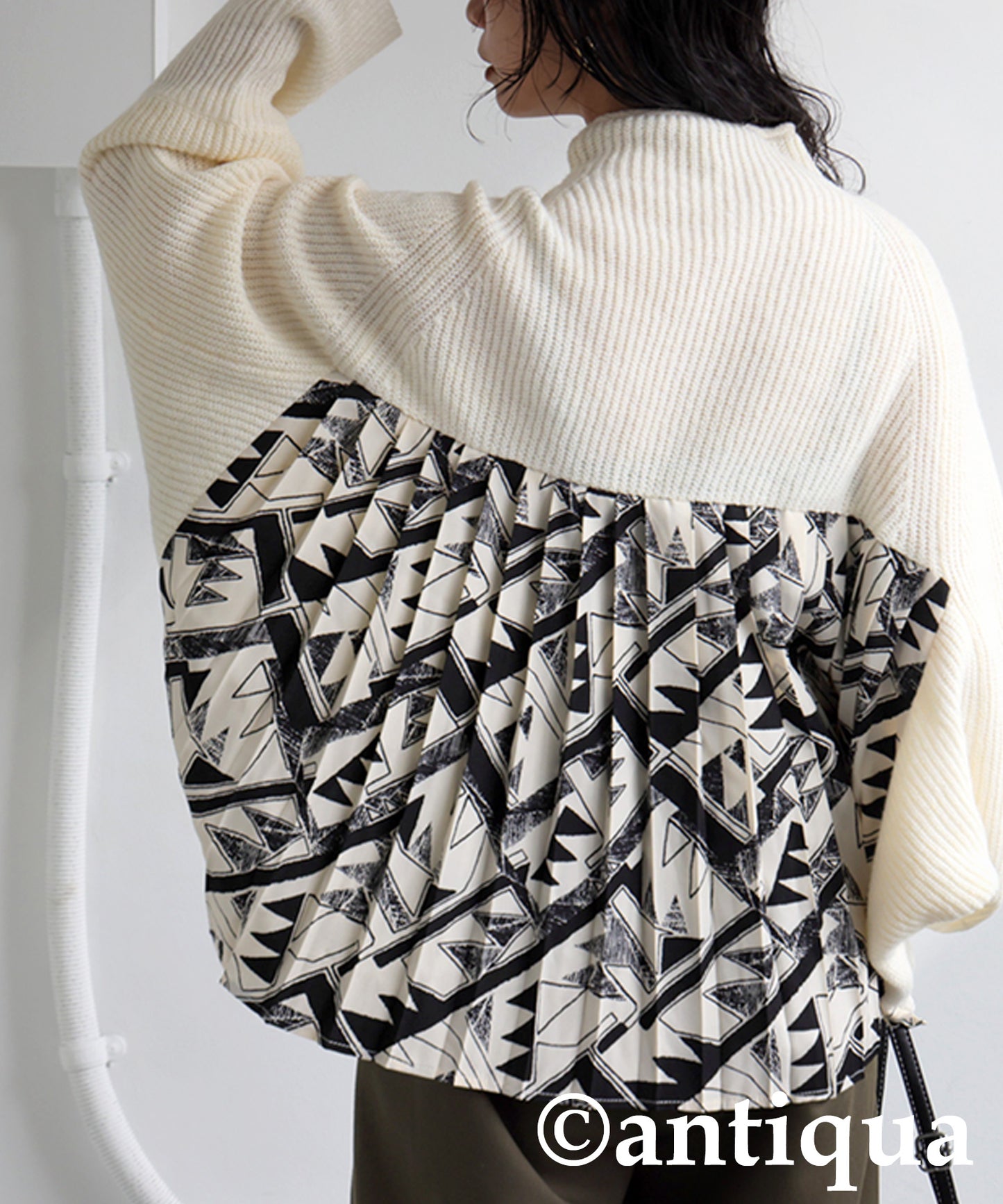 High Neck Knit Ladies