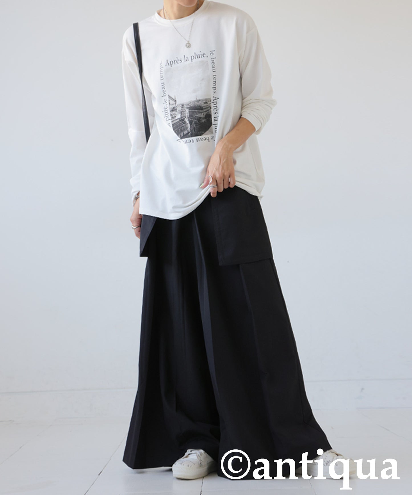 Pocket Design Pants Ladies