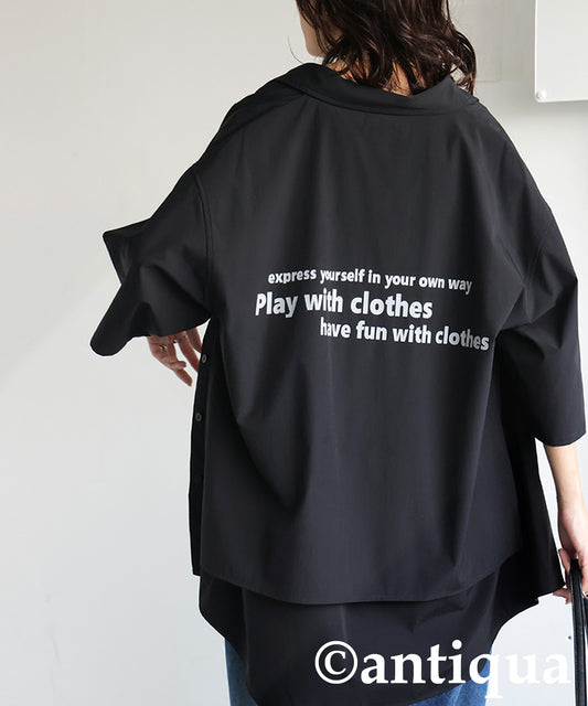 Ladies Back Logo Shirt