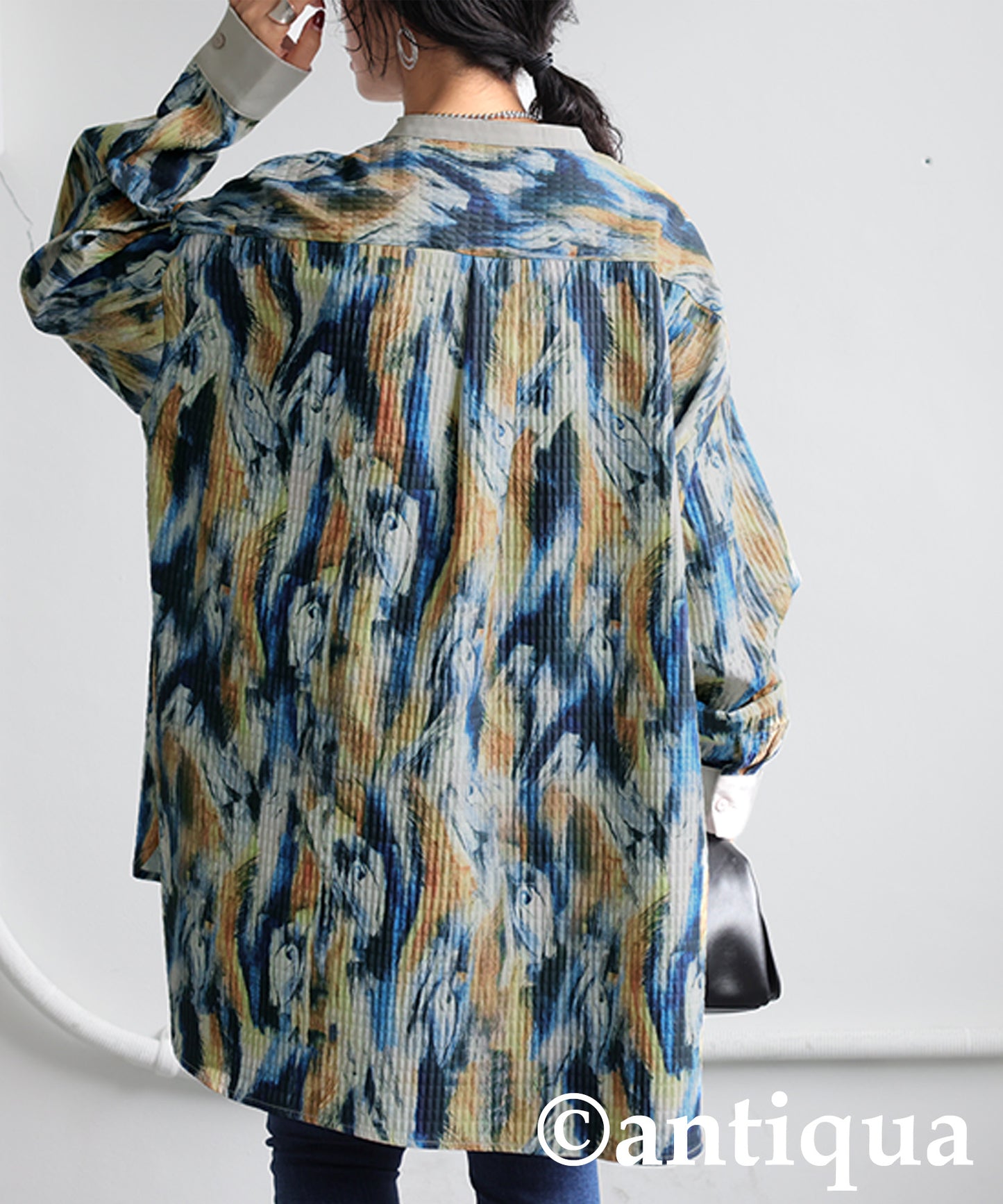 Nuance Pattern Shirt Ladies