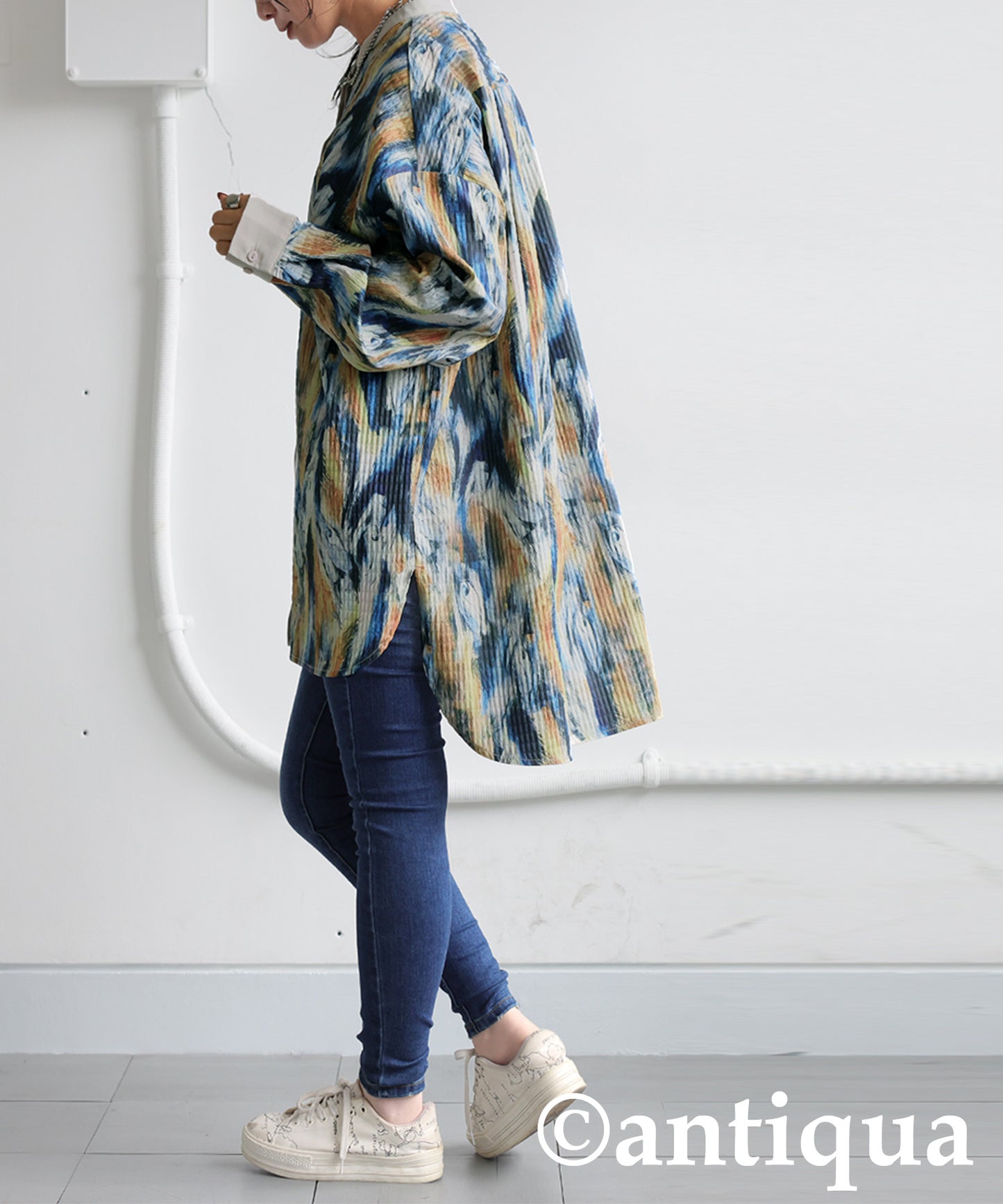 Nuance Pattern Shirt Ladies