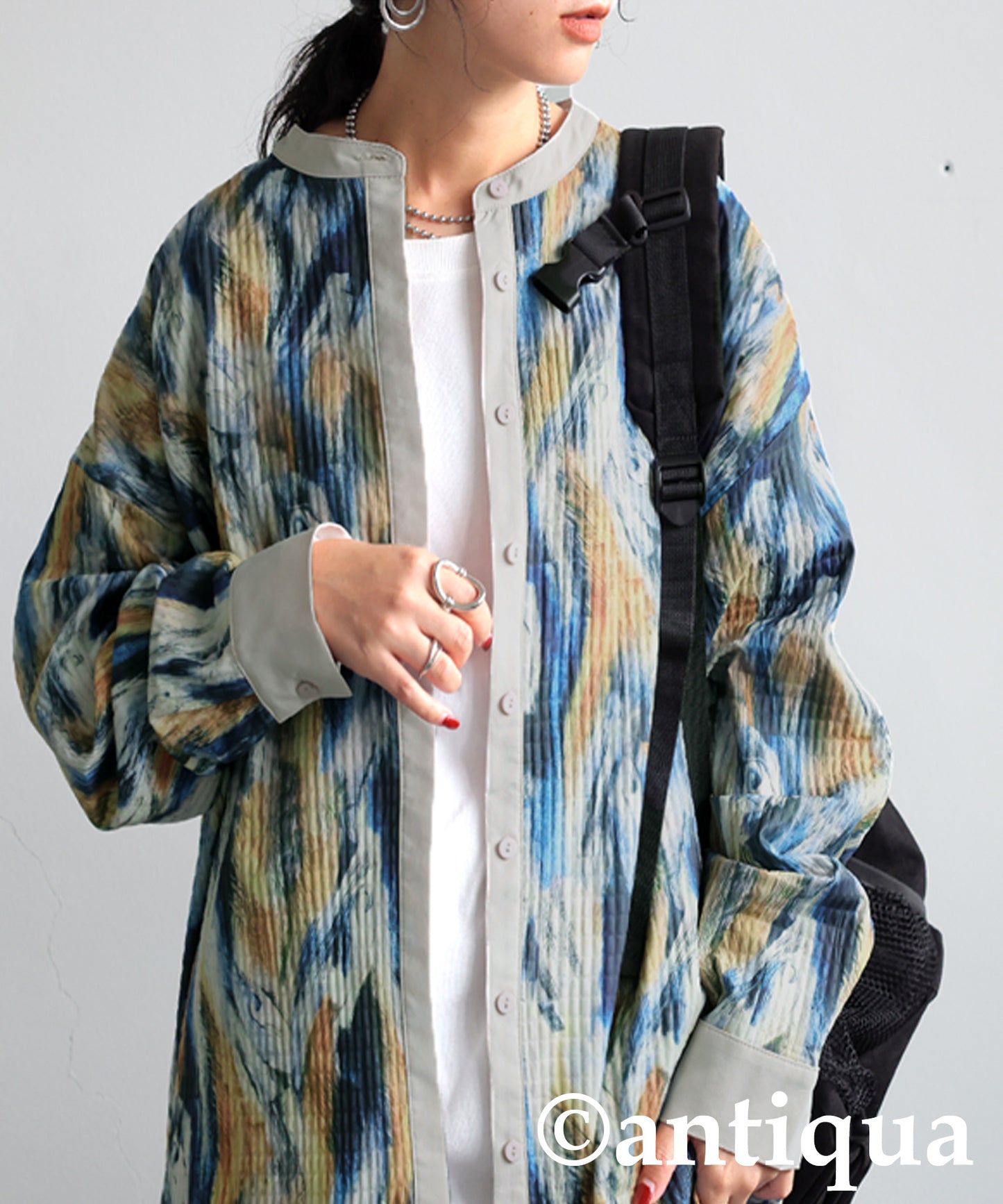 Nuance Pattern Shirt Ladies