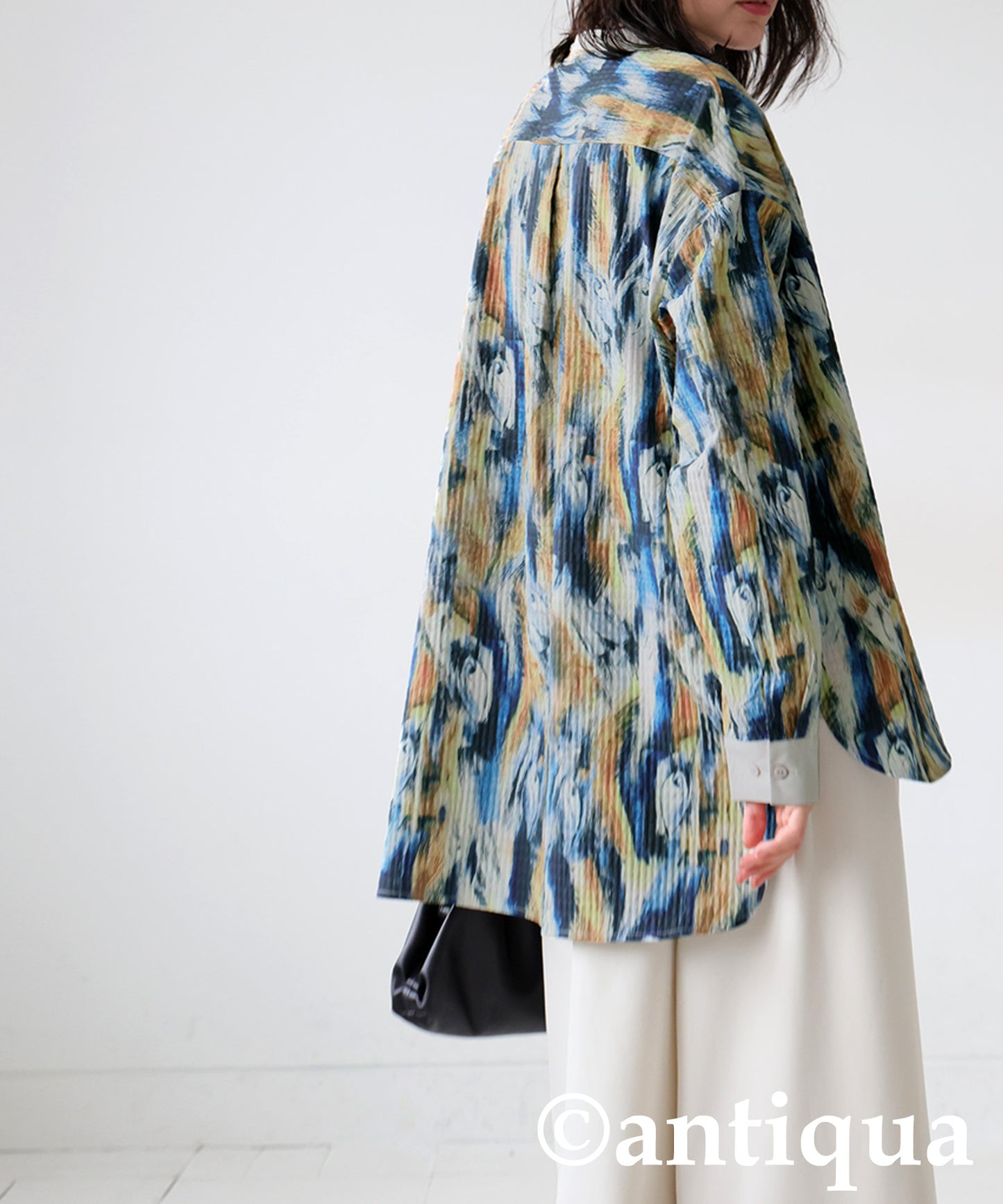 Nuance Pattern Shirt Ladies