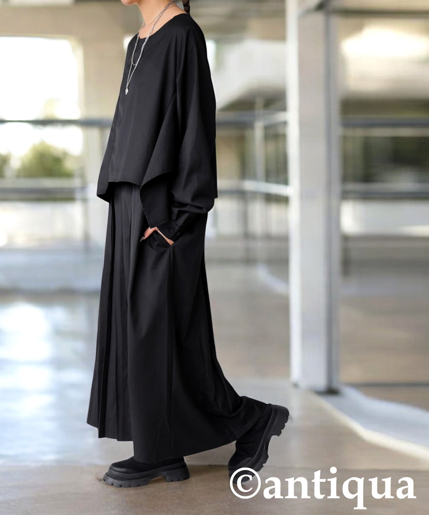 Asymmetrical Layered Dress Ladies