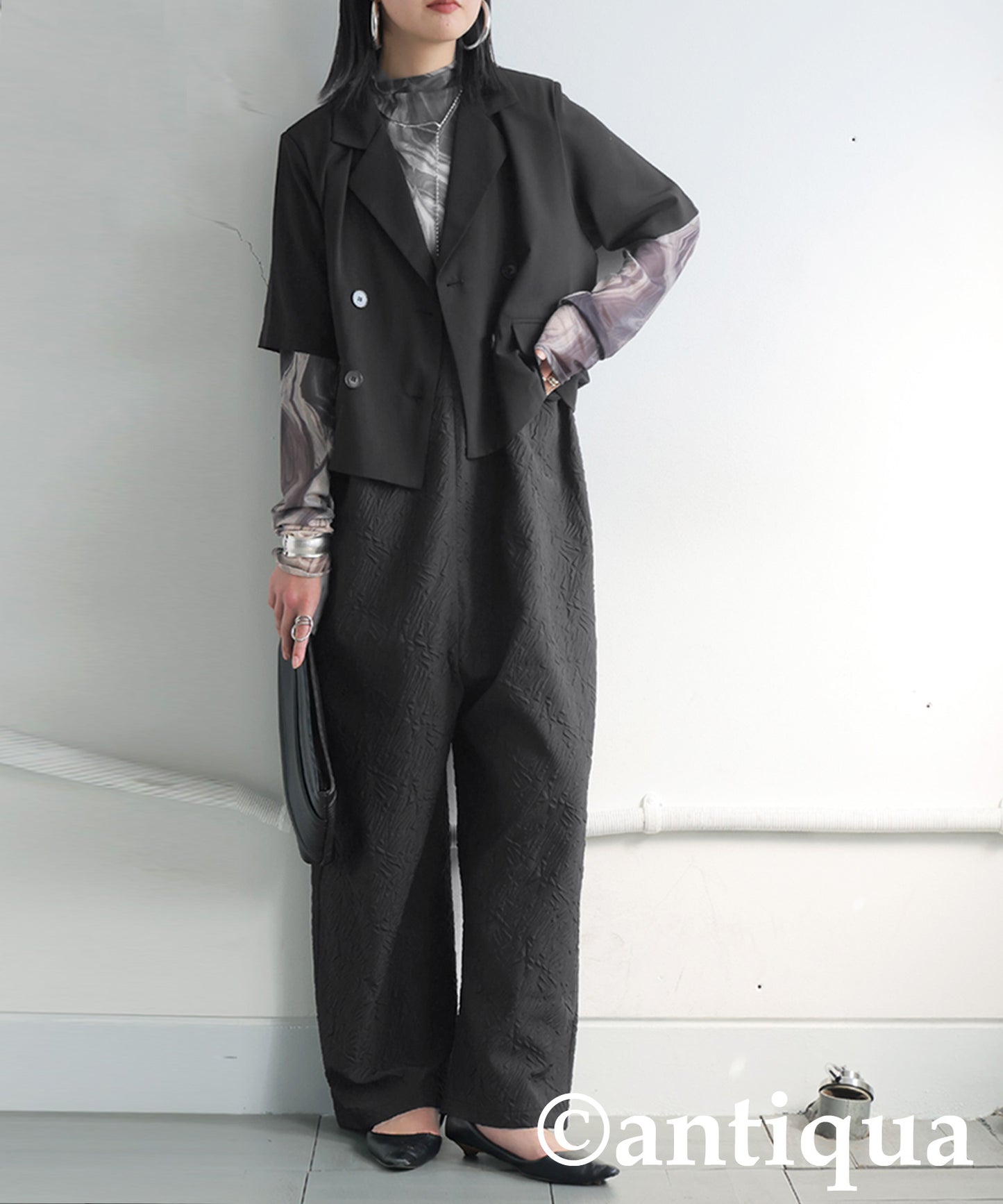 Jacquard Jumpsuit Ladies