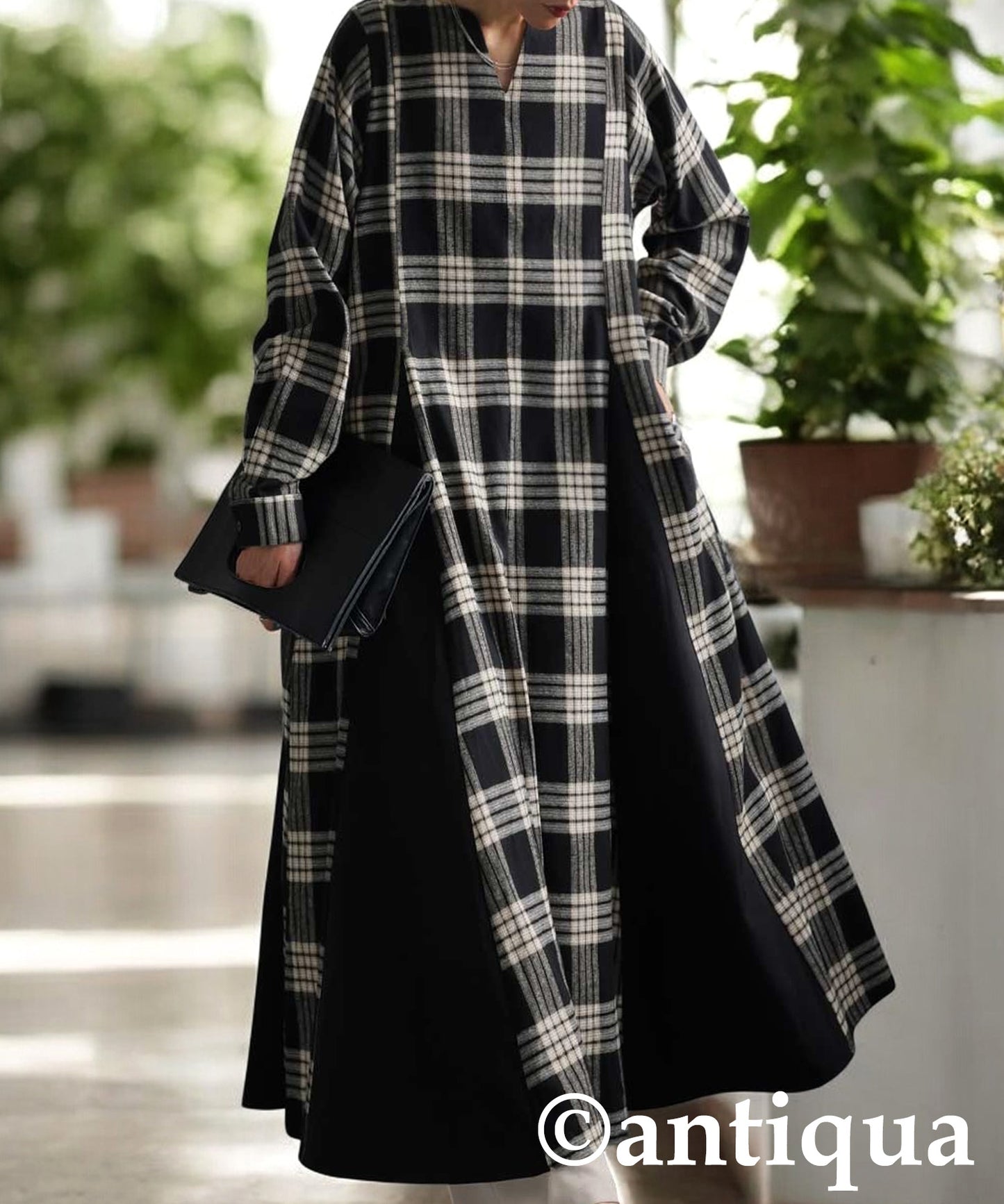 Plaid Dress Ladies