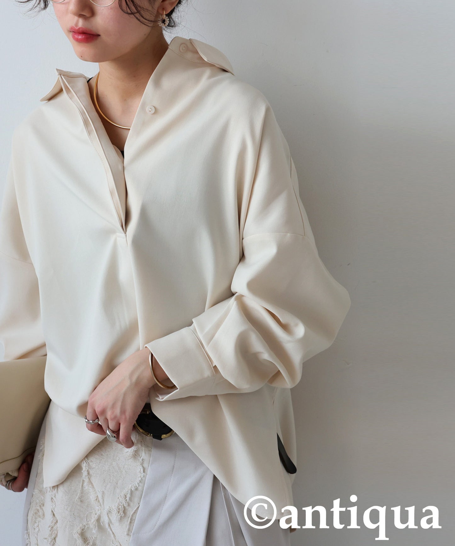 Simple Pullover Shirt Ladies