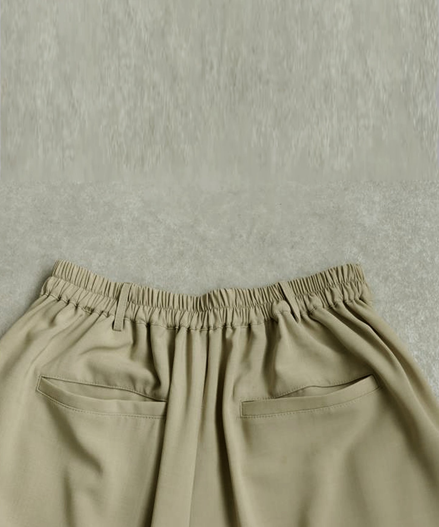 Ladies Roll-Up Wide Pants