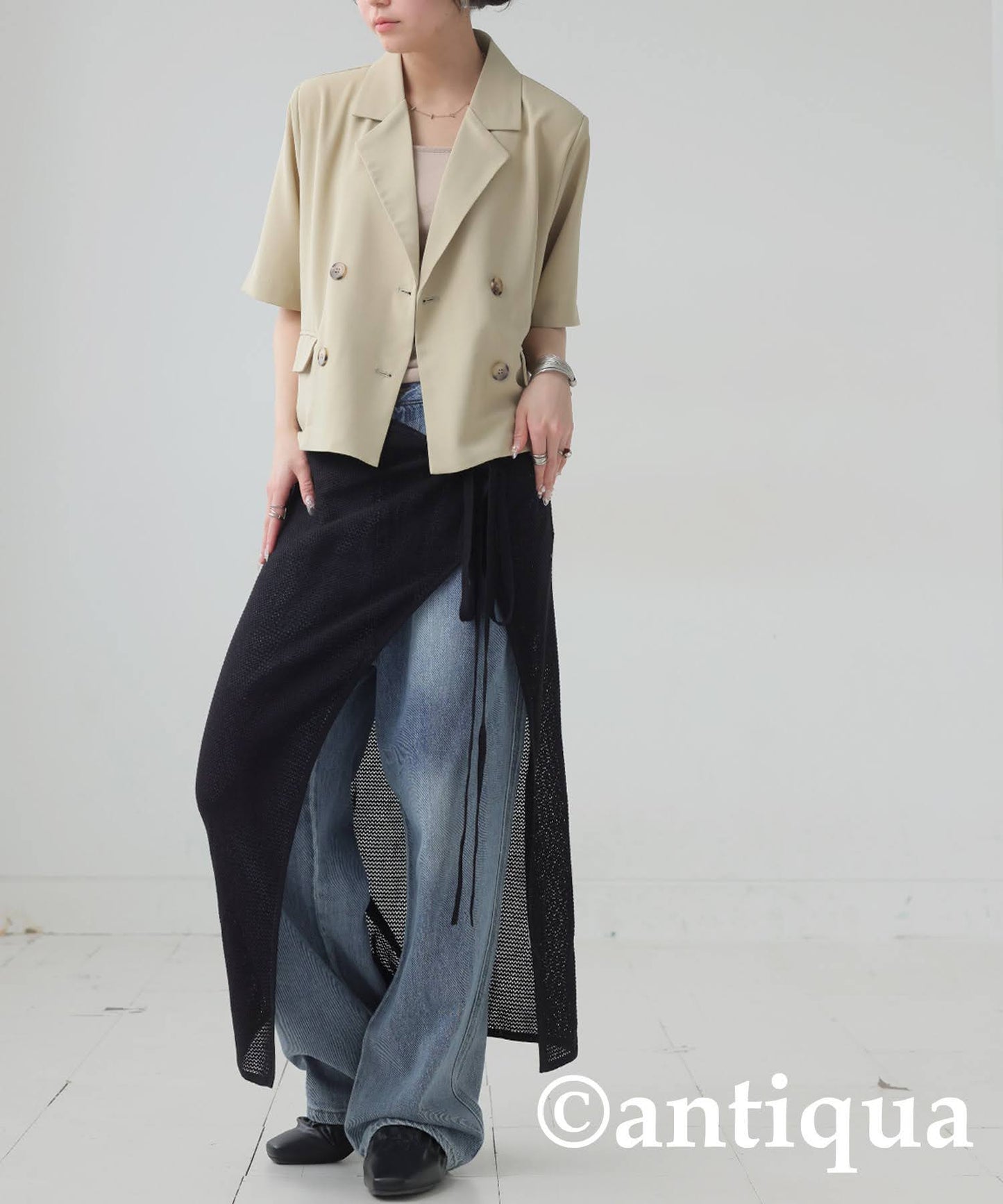 Ladies Short Sleeve Jacket