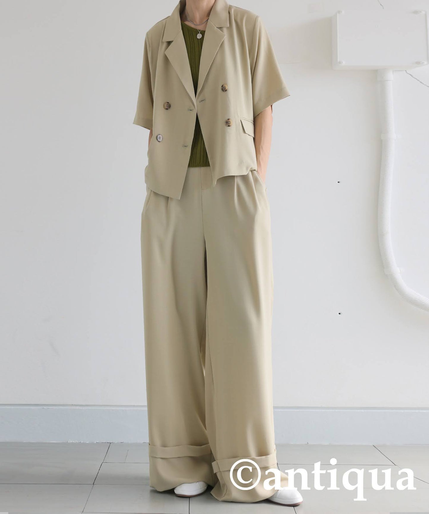 Ladies Short Sleeve Jacket