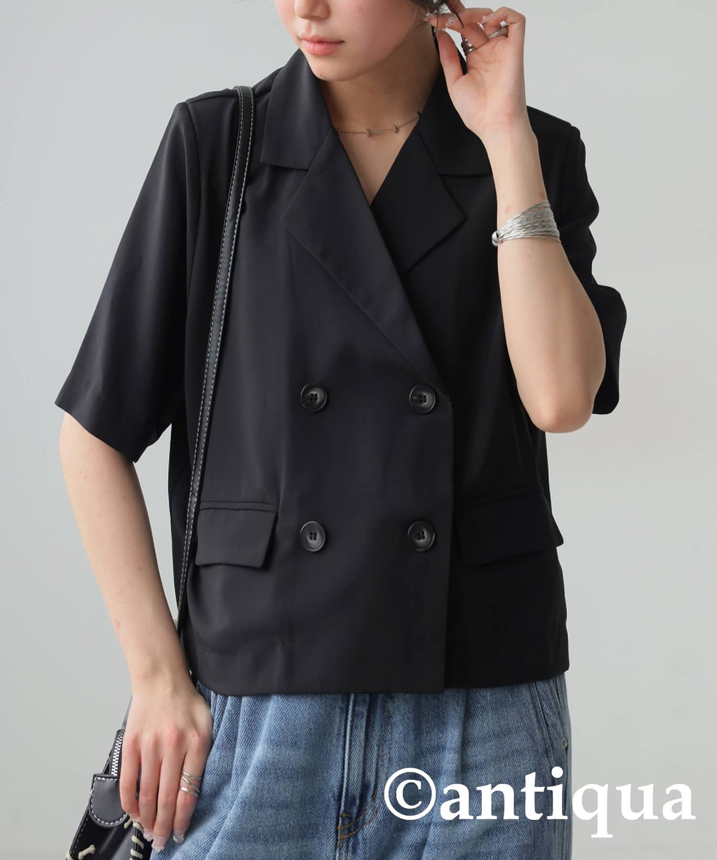 Ladies Short Sleeve Jacket