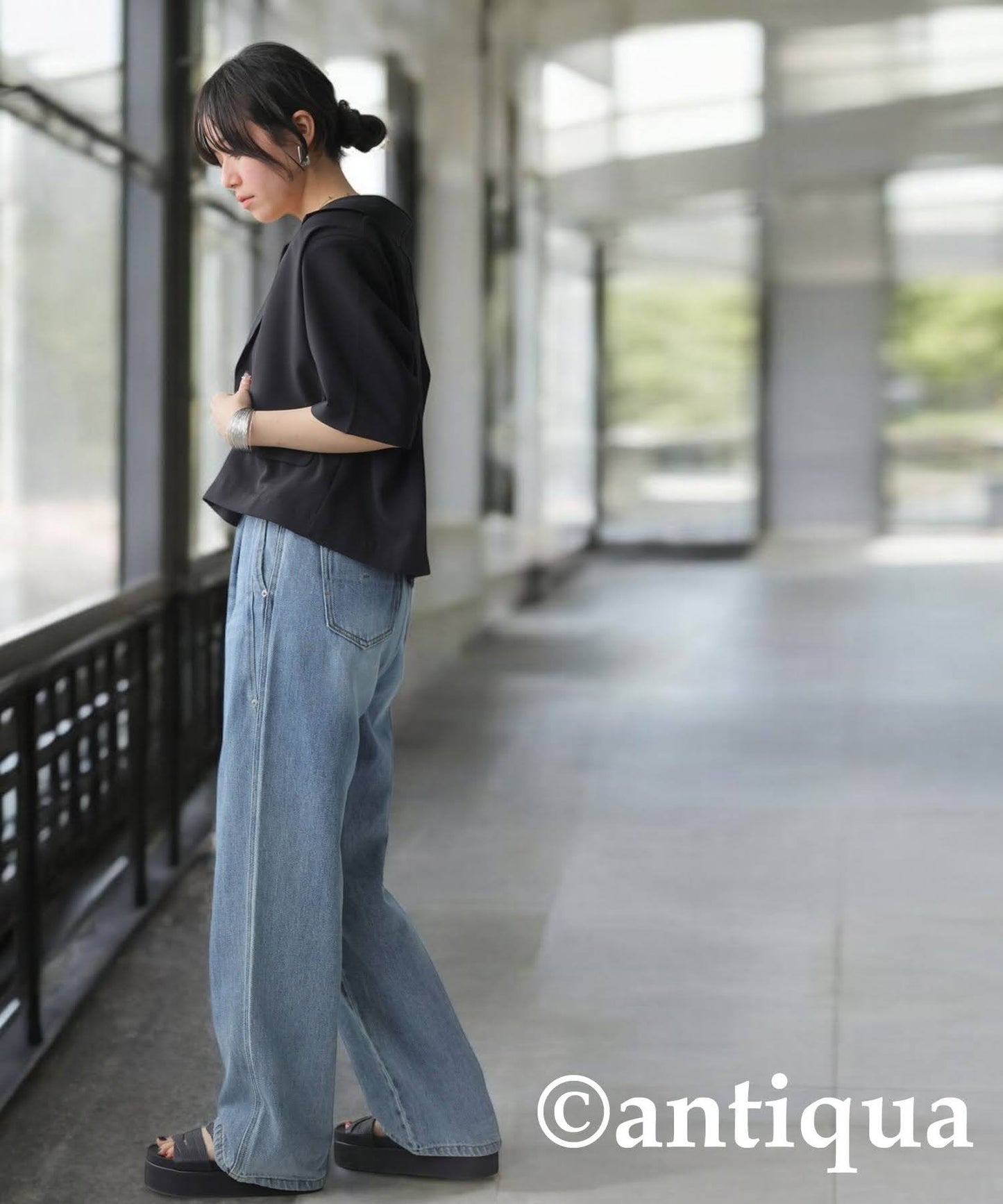 Ladies Short Sleeve Jacket