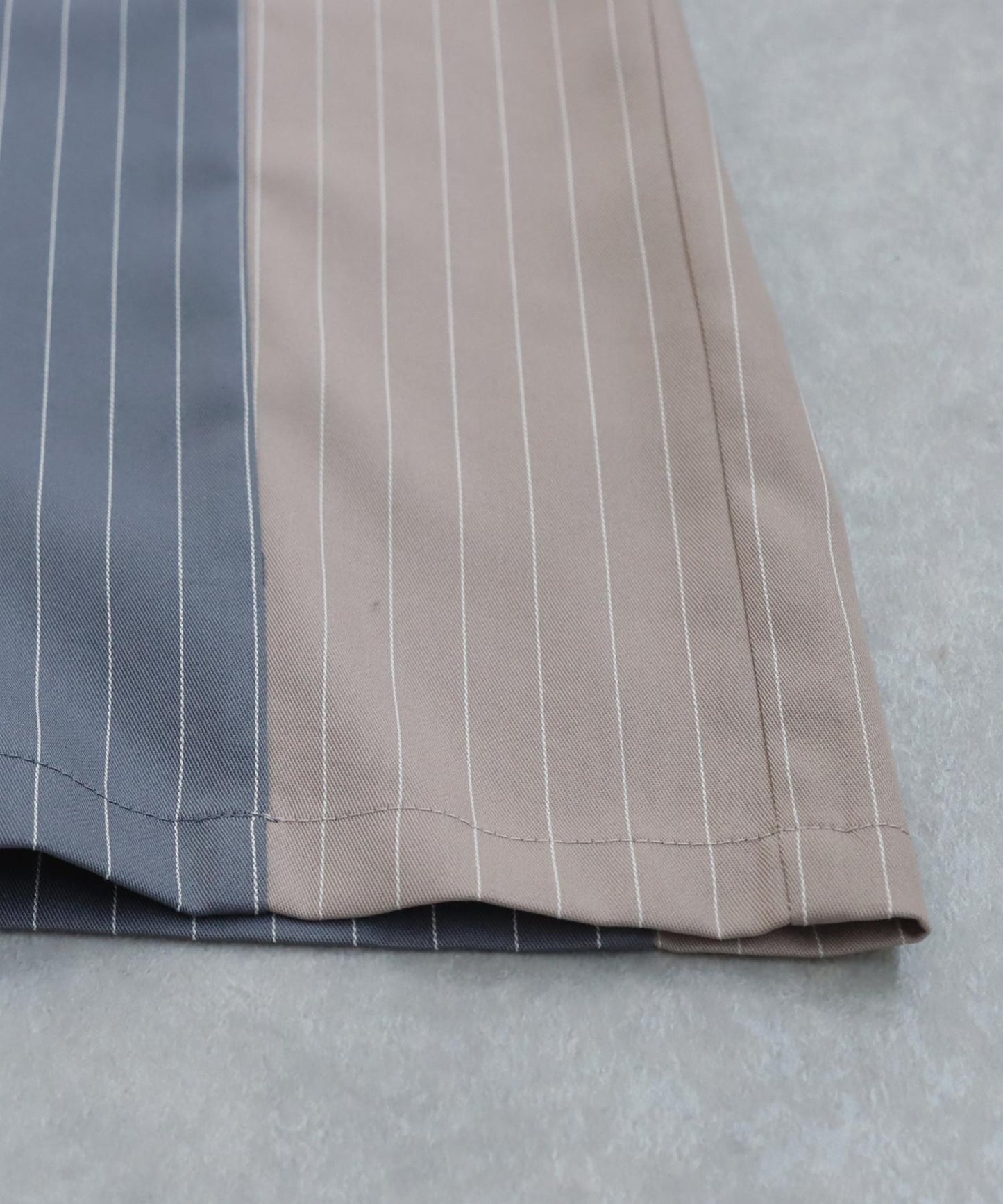 Ladies Striped Wide Pants