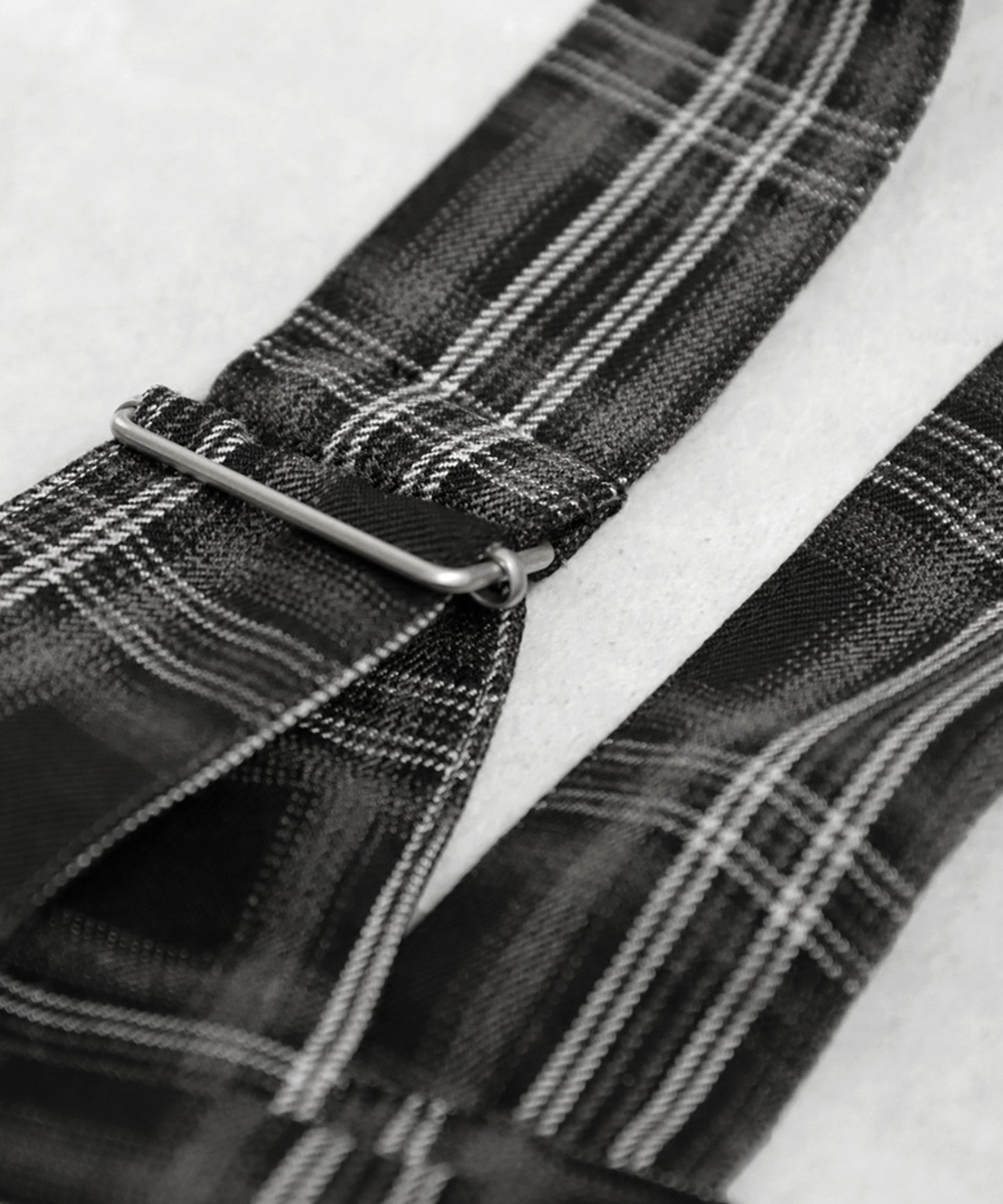 Plaid Overalls Ladies