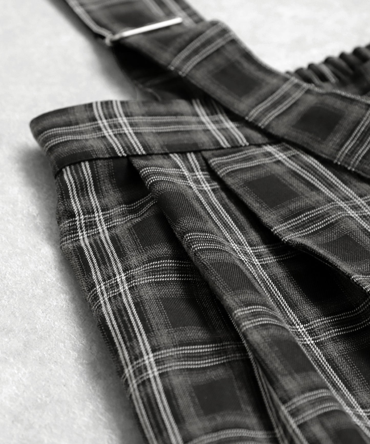 Plaid Overalls Ladies