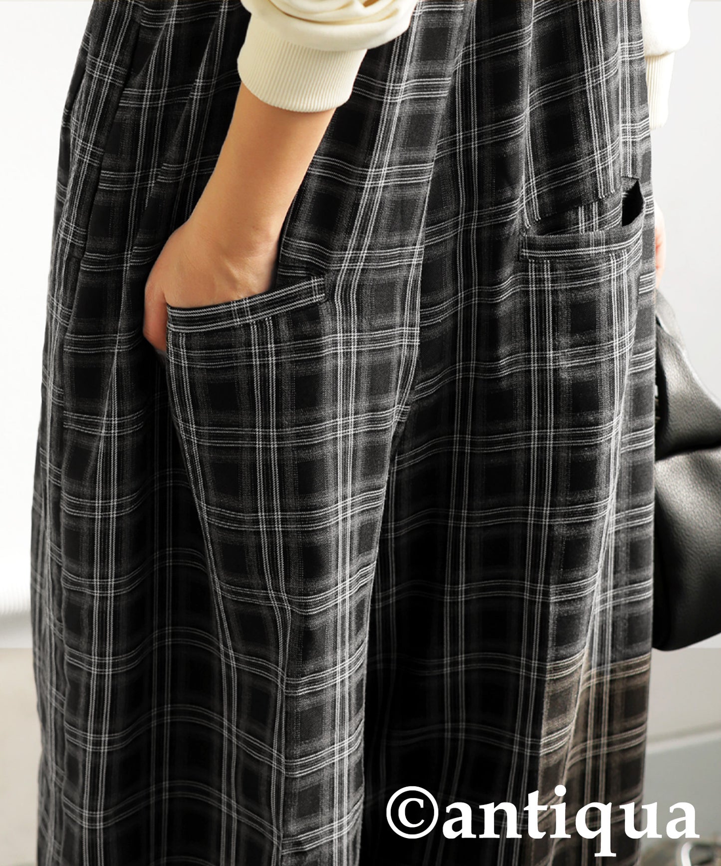 Plaid Overalls Ladies