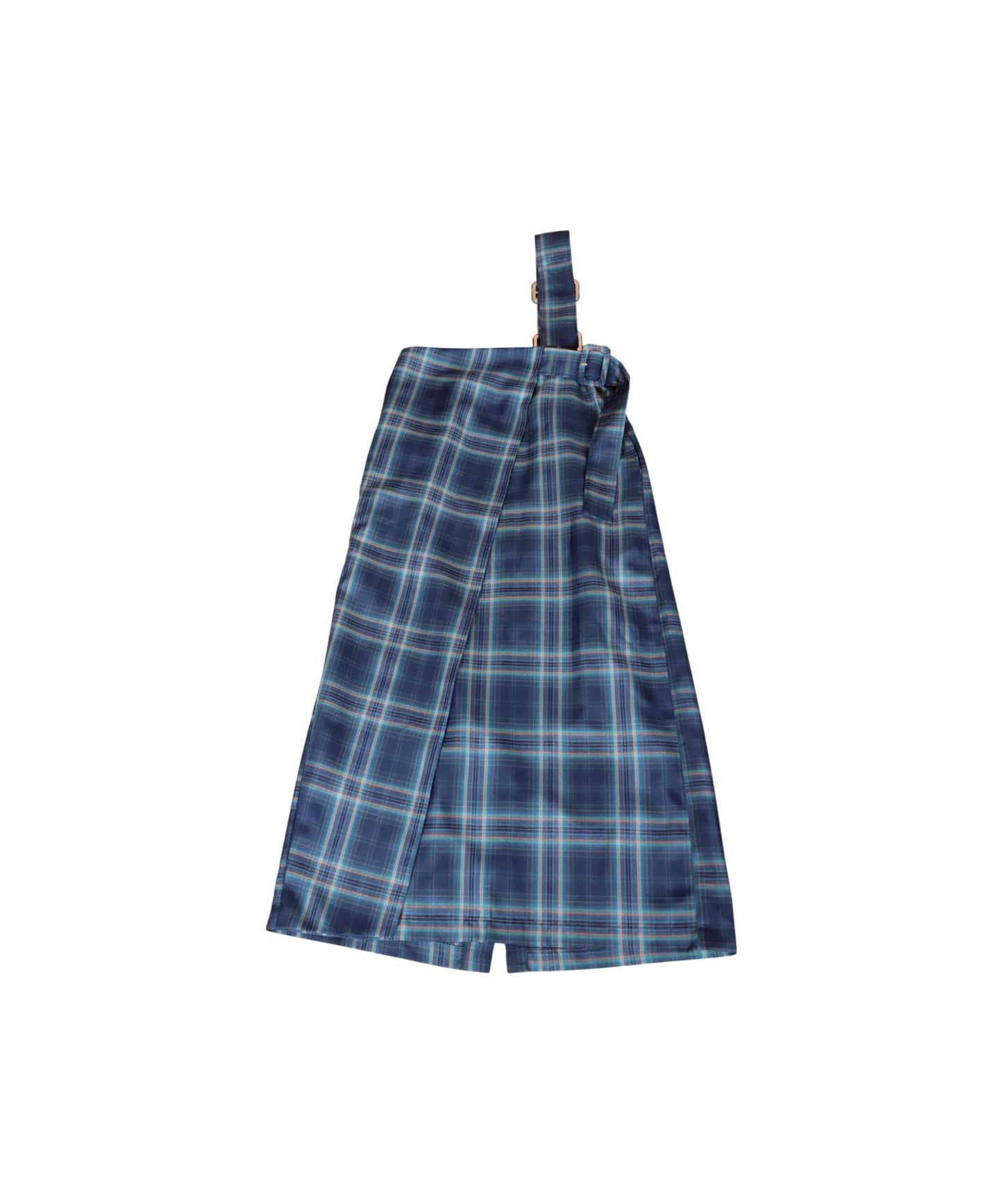 Check Suspender Skirt Ladies