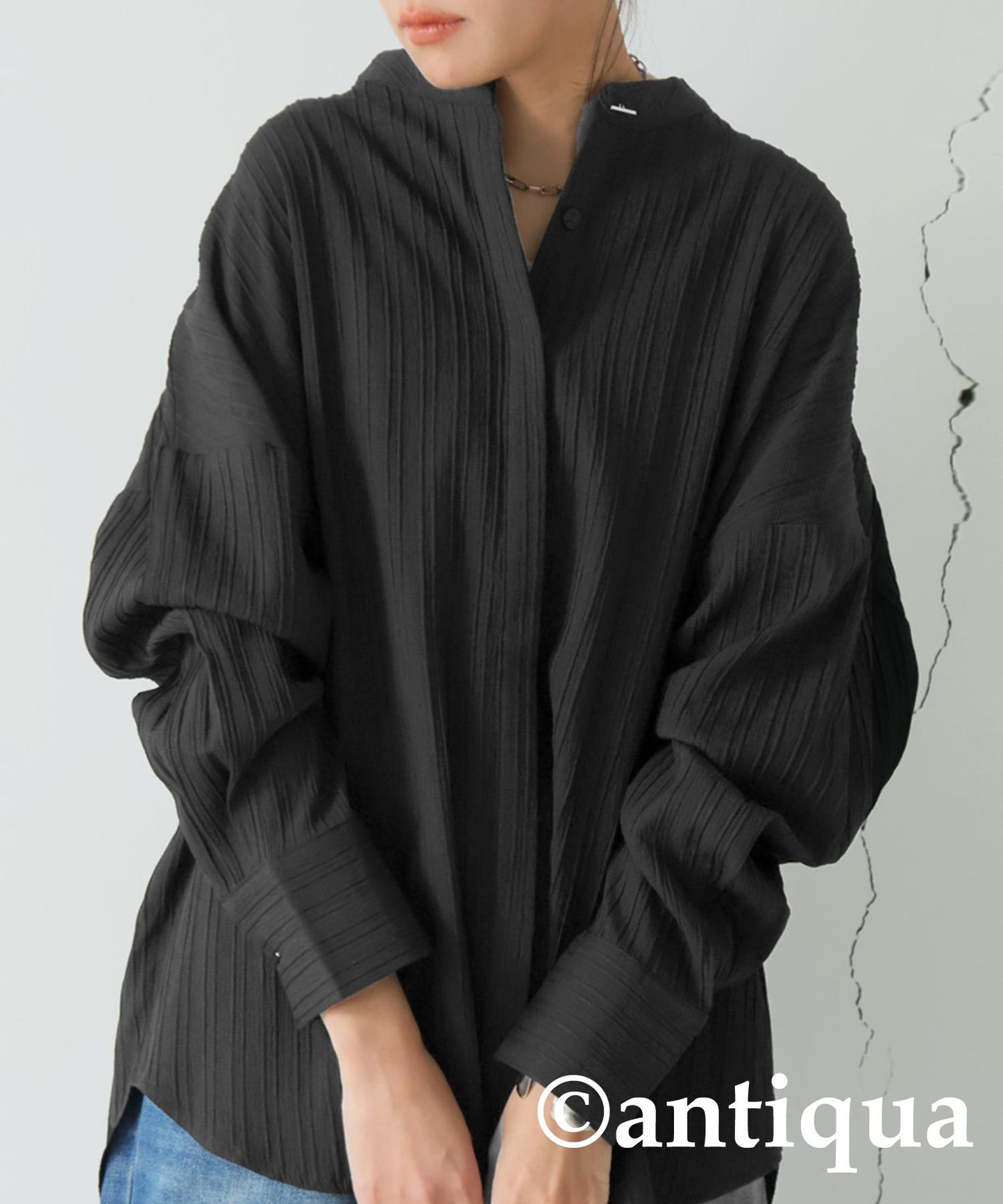 Silver Button Shirt Ladies