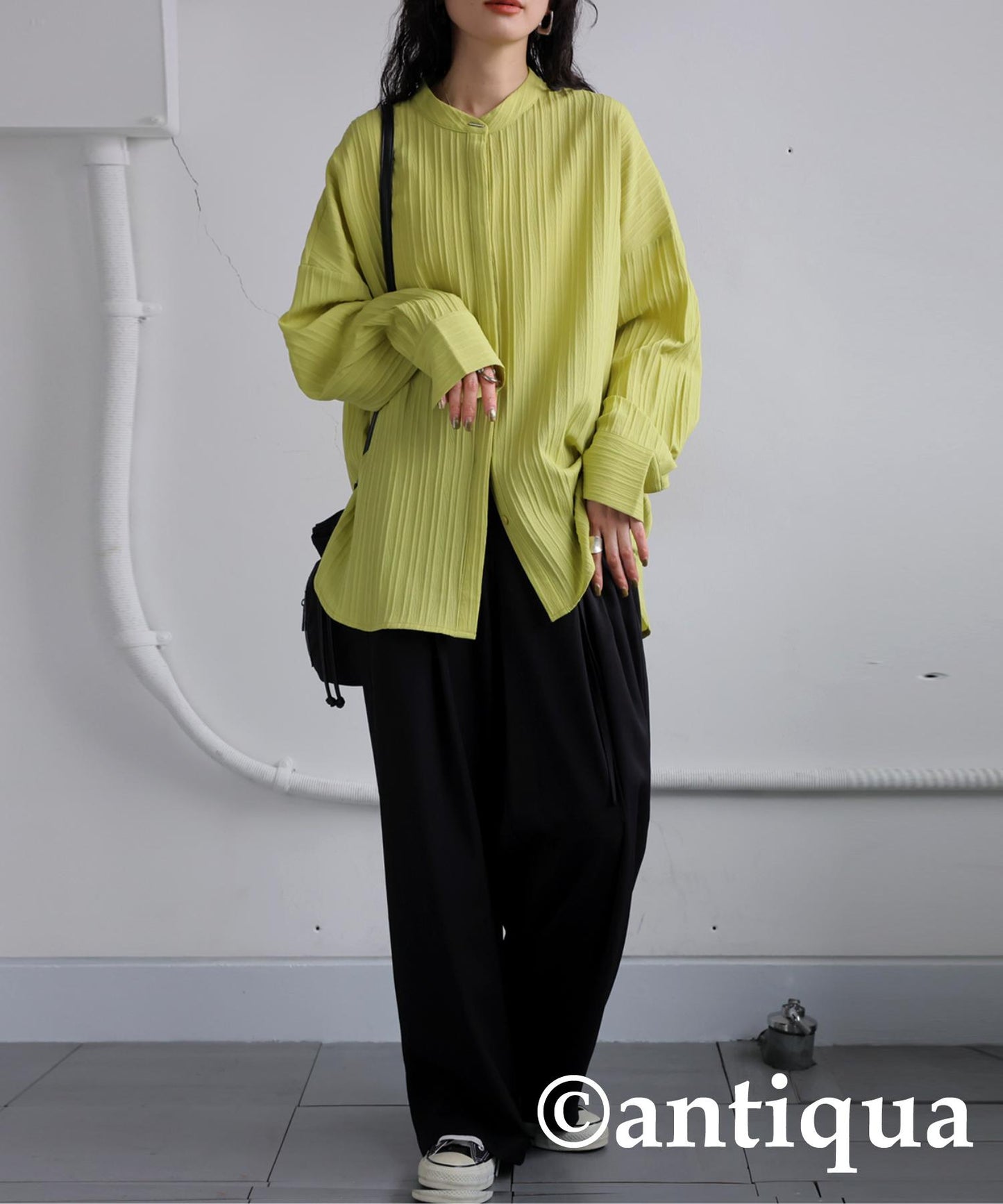 Silver Button Shirt Ladies