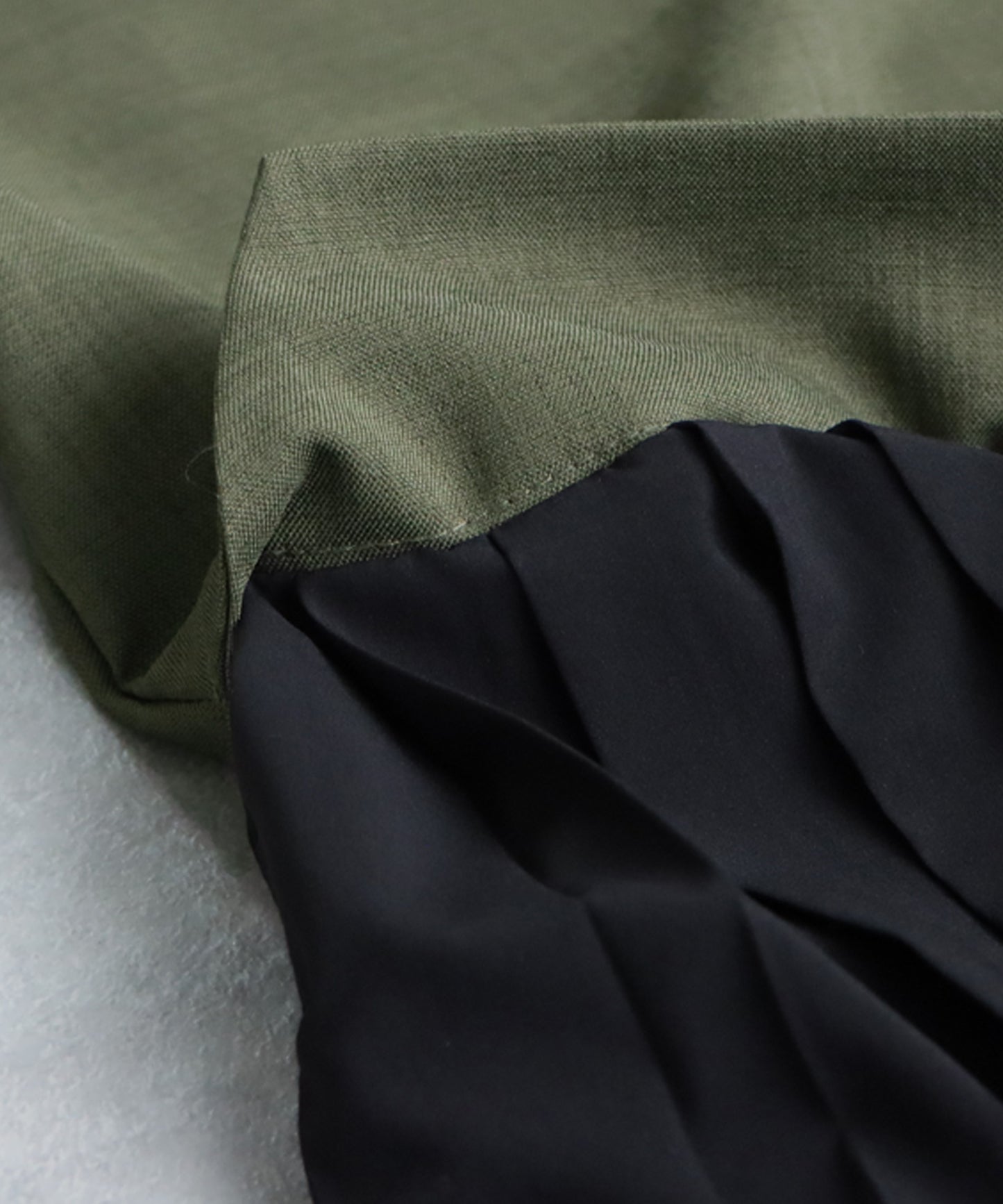 Ladies Pleated Dress With Switching