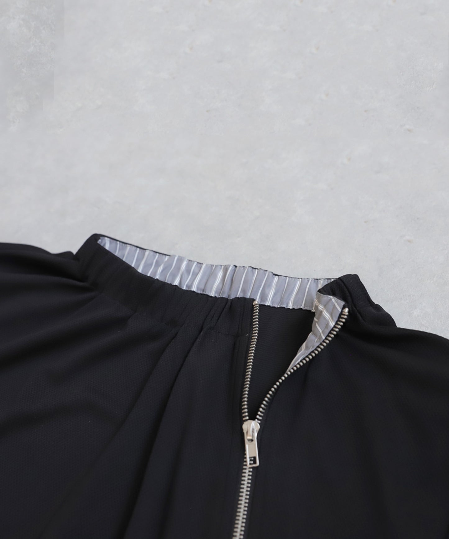 Layered Asymmetry Blouson Ladies