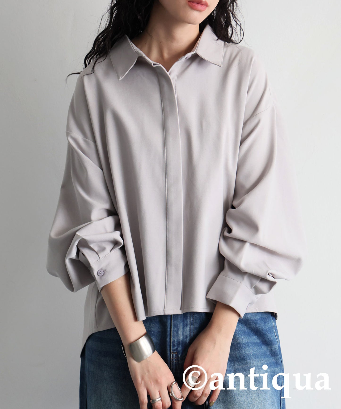 Layered Design Shirt Ladies