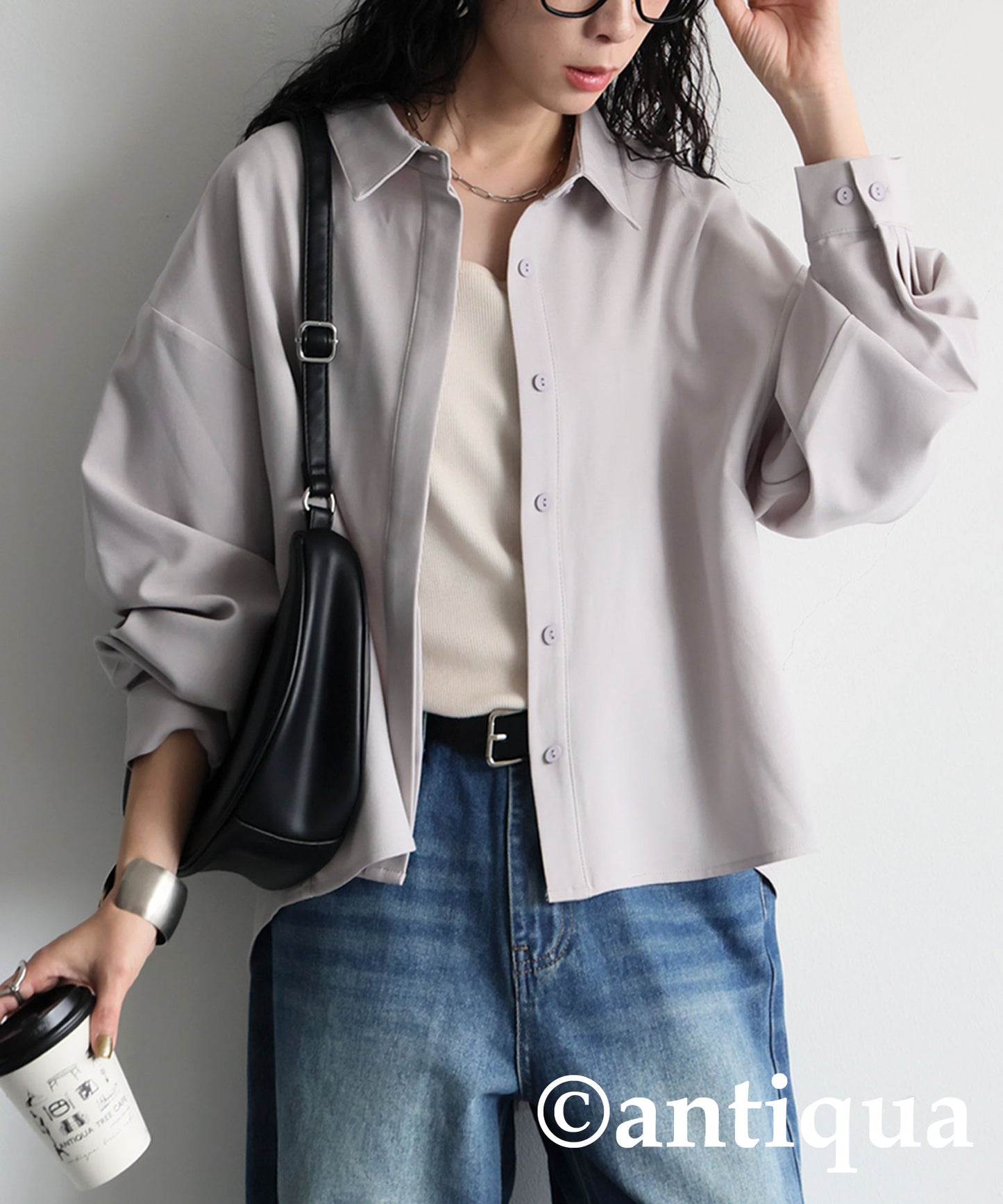 Layered Design Shirt Ladies