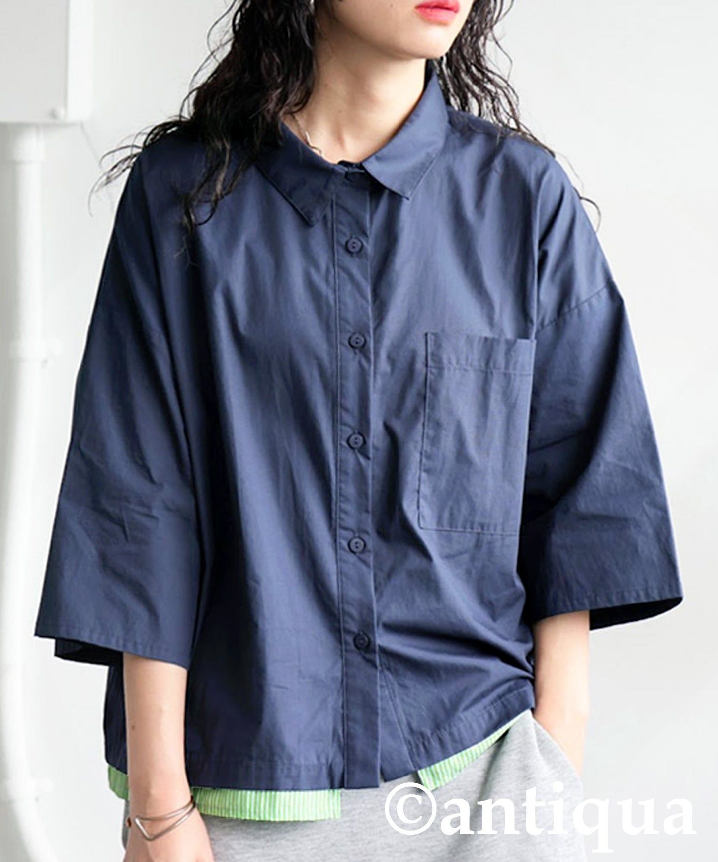 Ladies Layered Color Shirt