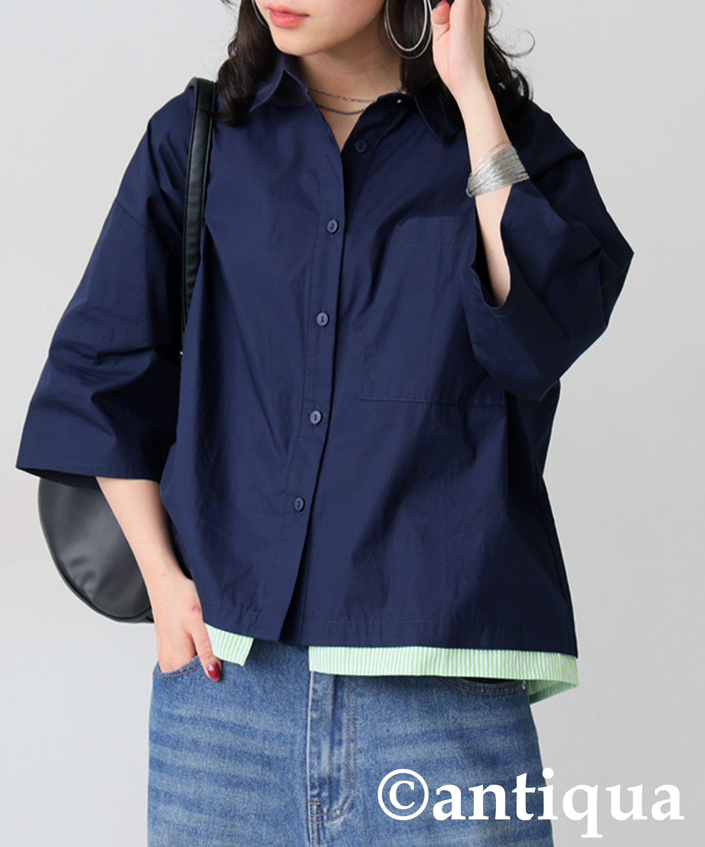 Ladies Layered Color Shirt