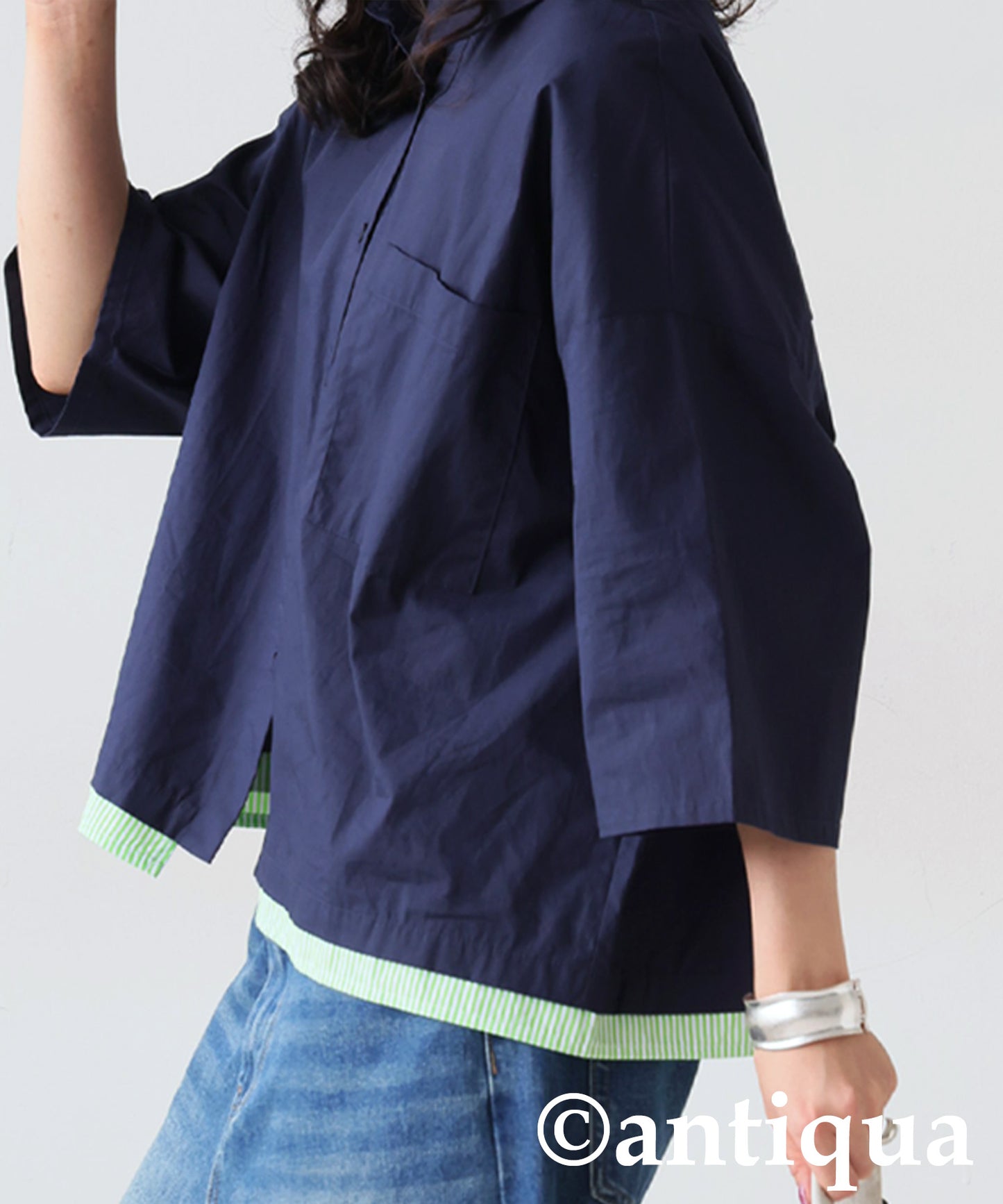 Ladies Layered Color Shirt