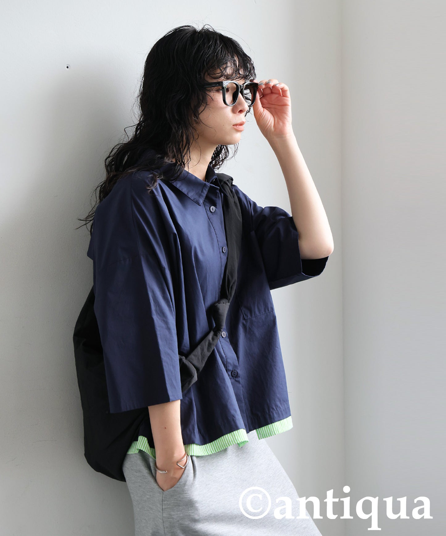 Ladies Layered Color Shirt