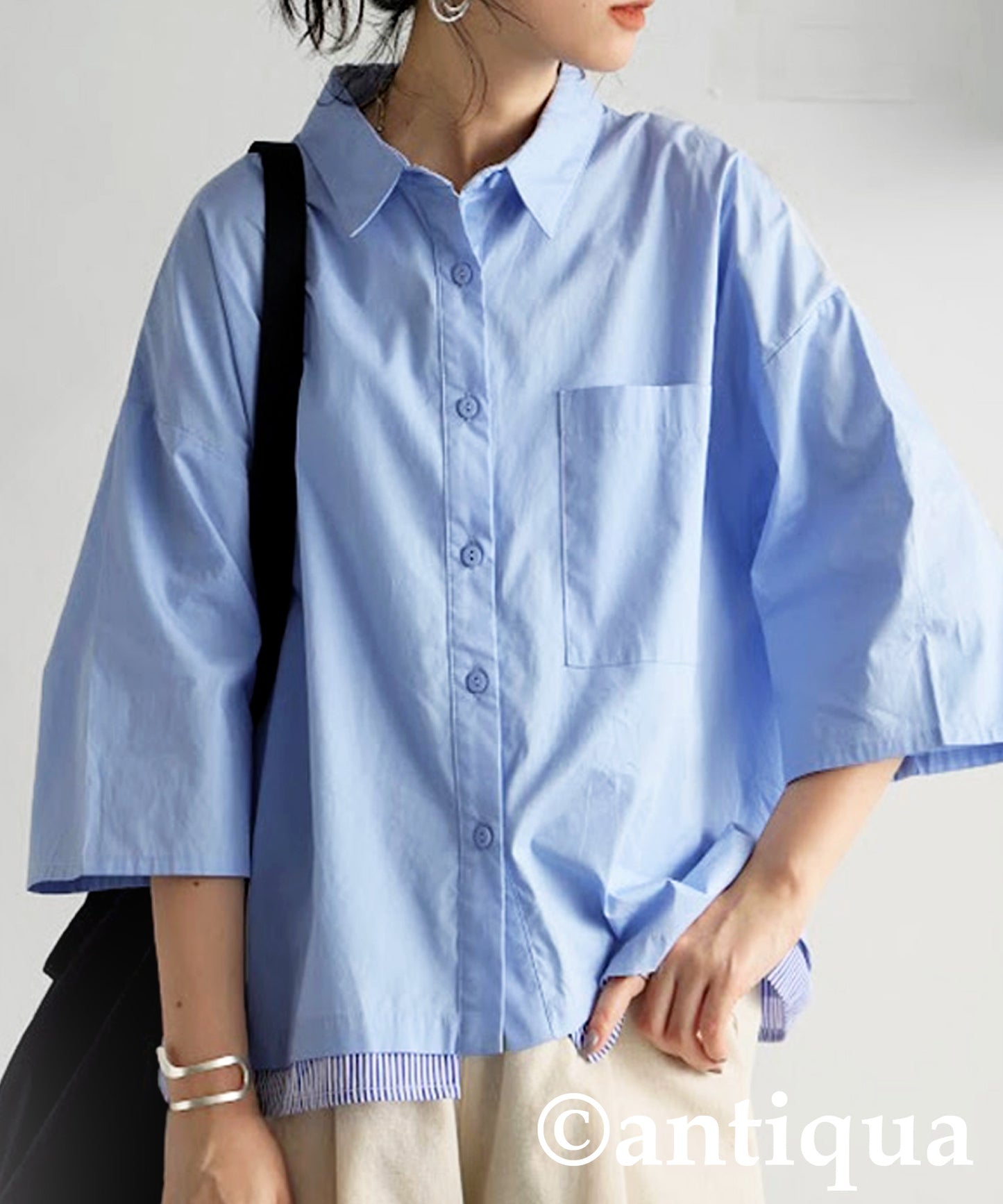 Ladies Layered Color Shirt