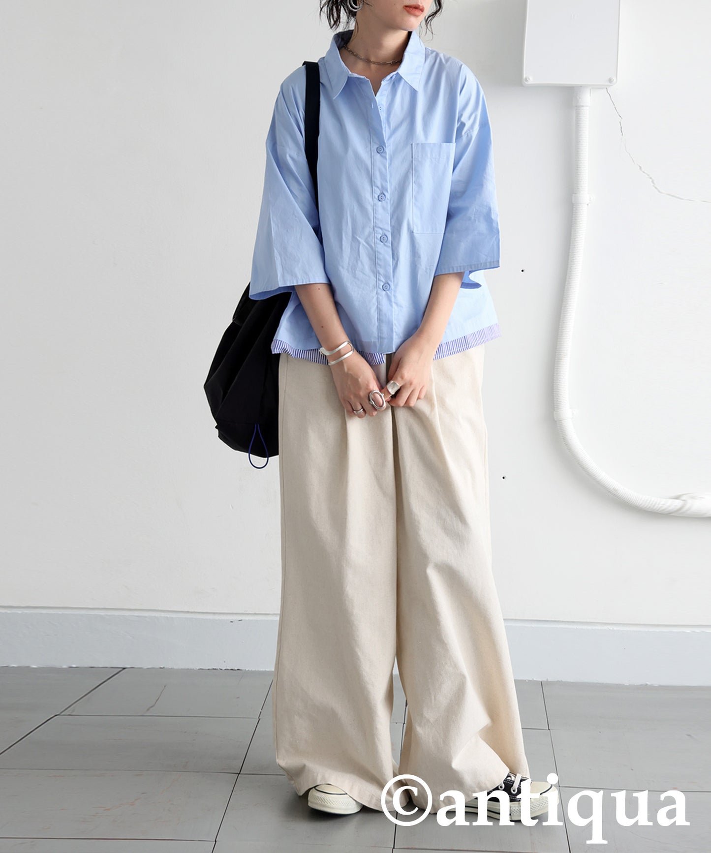 Ladies Layered Color Shirt