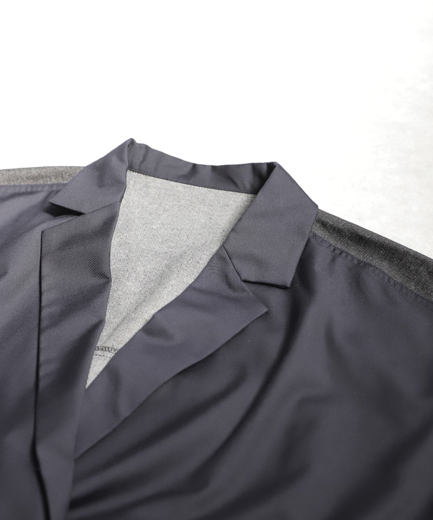 Denim Switching Jacket Ladies