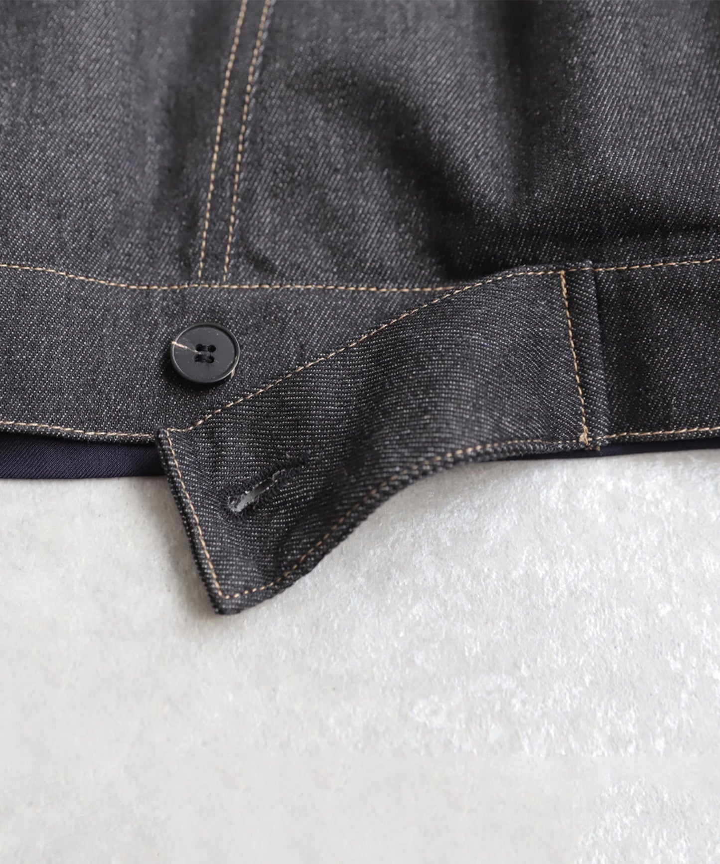 Denim Switching Jacket Ladies