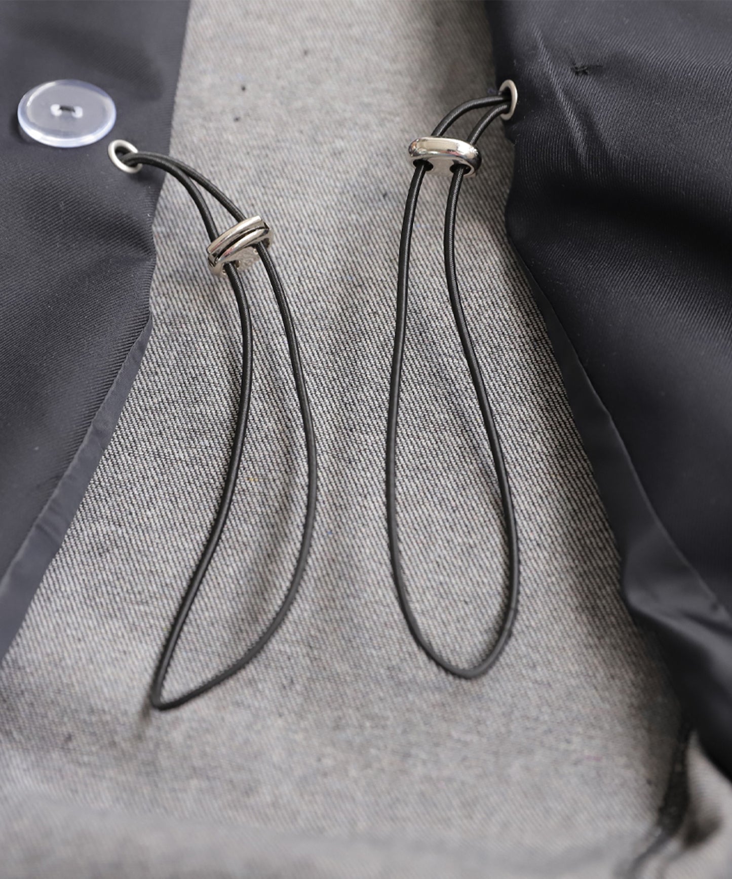 Denim Switching Jacket Ladies