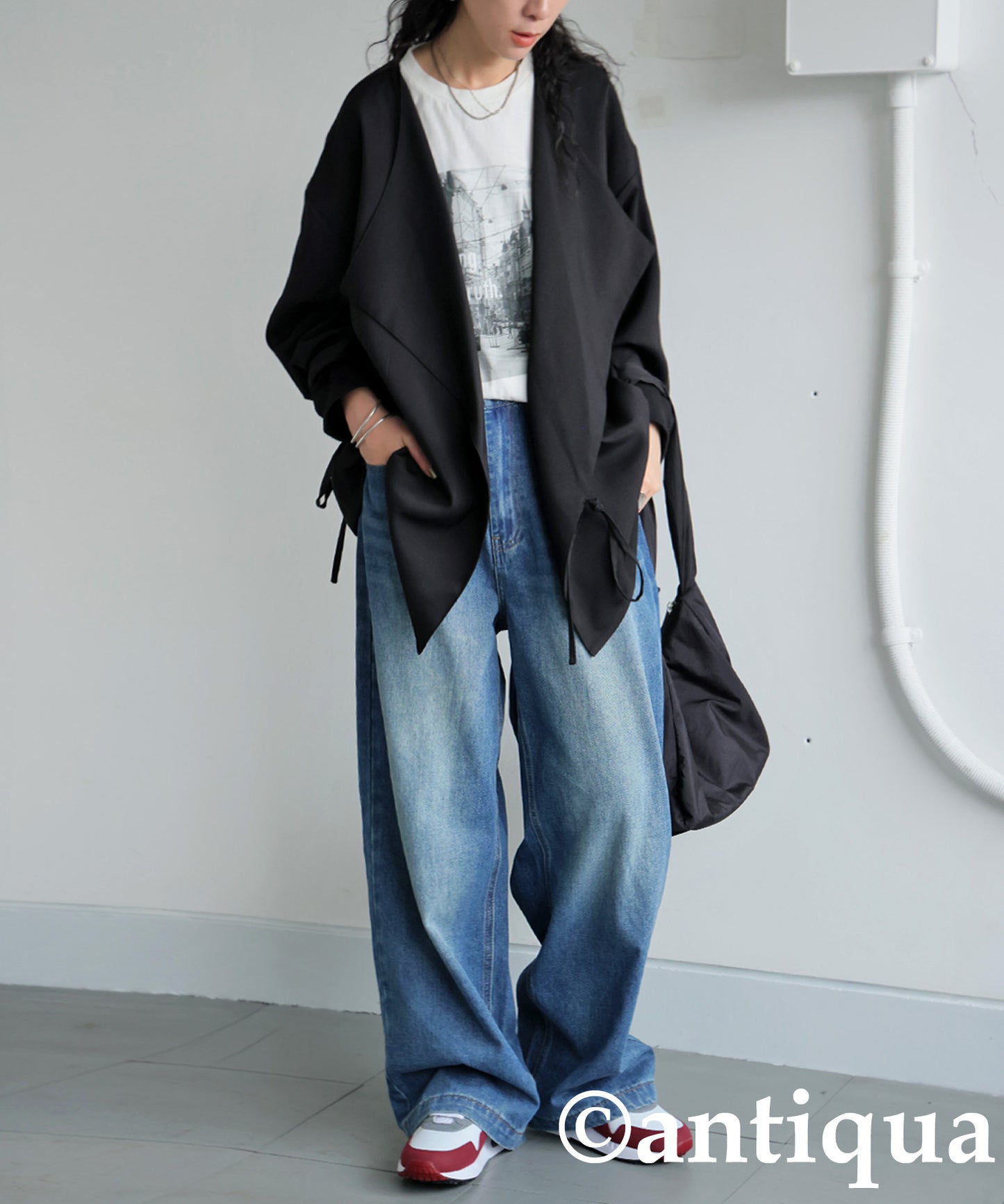 Collarless Jacket Ladies