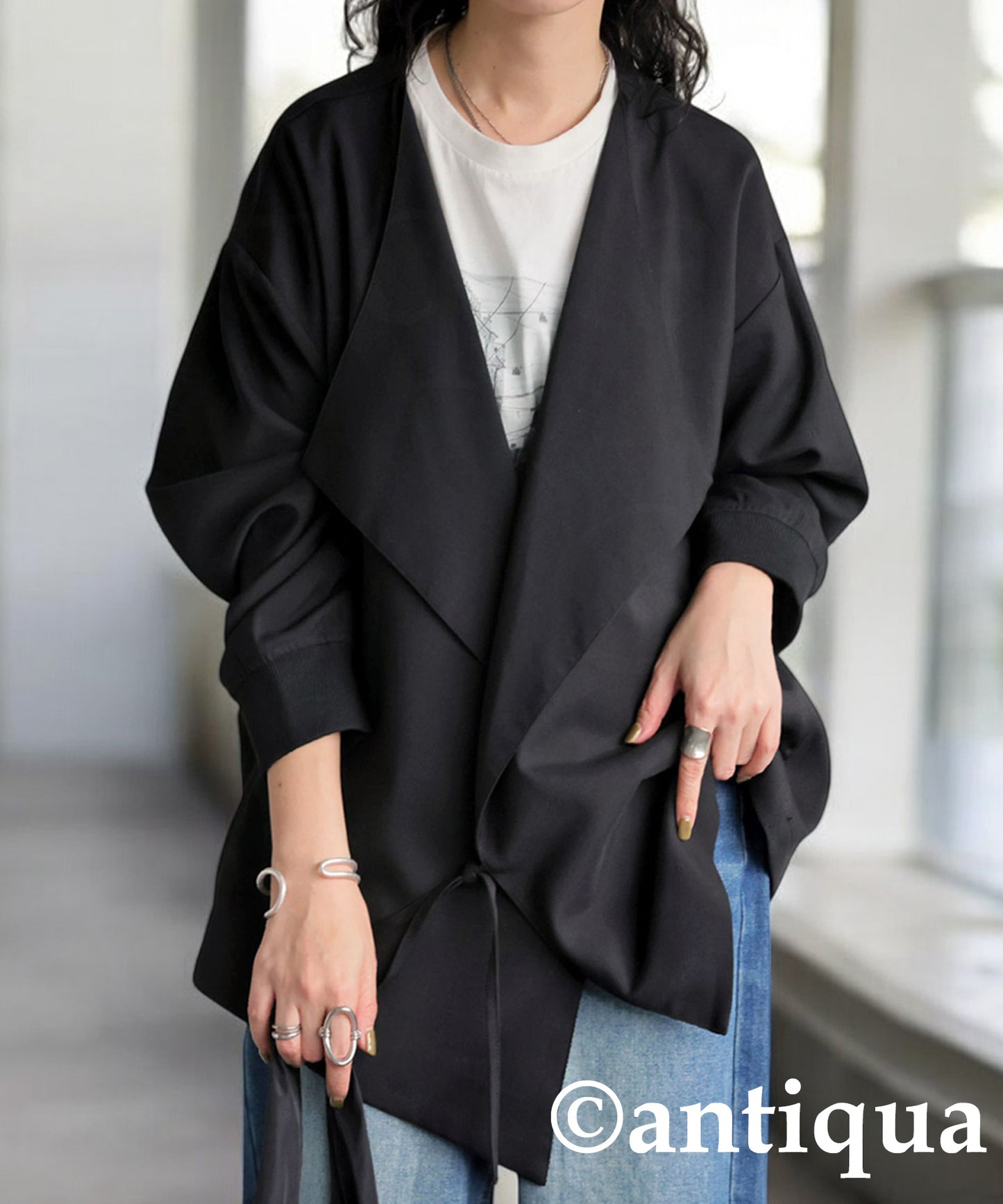 Collarless Jacket Ladies