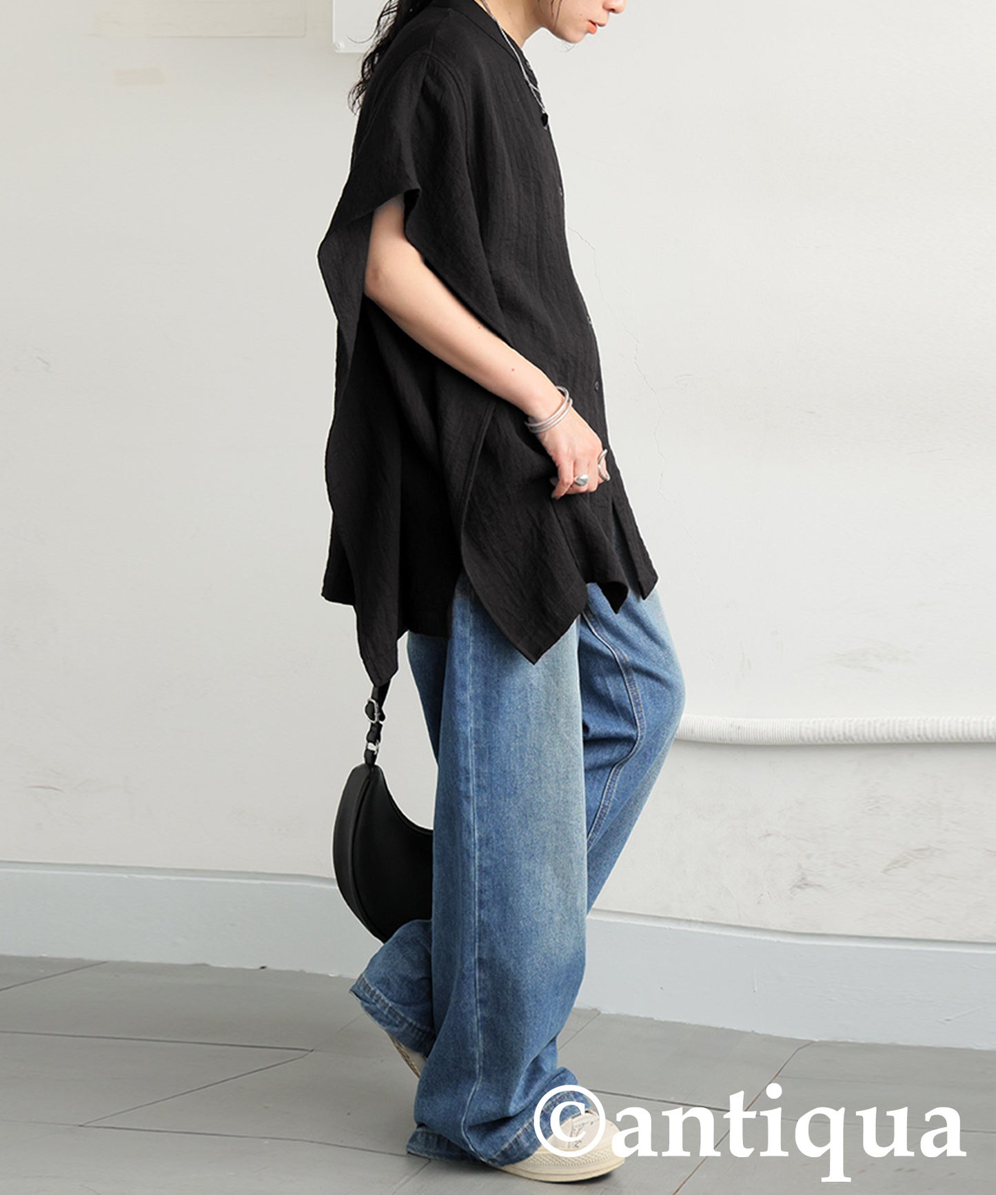 Ladies Linen Touch Top