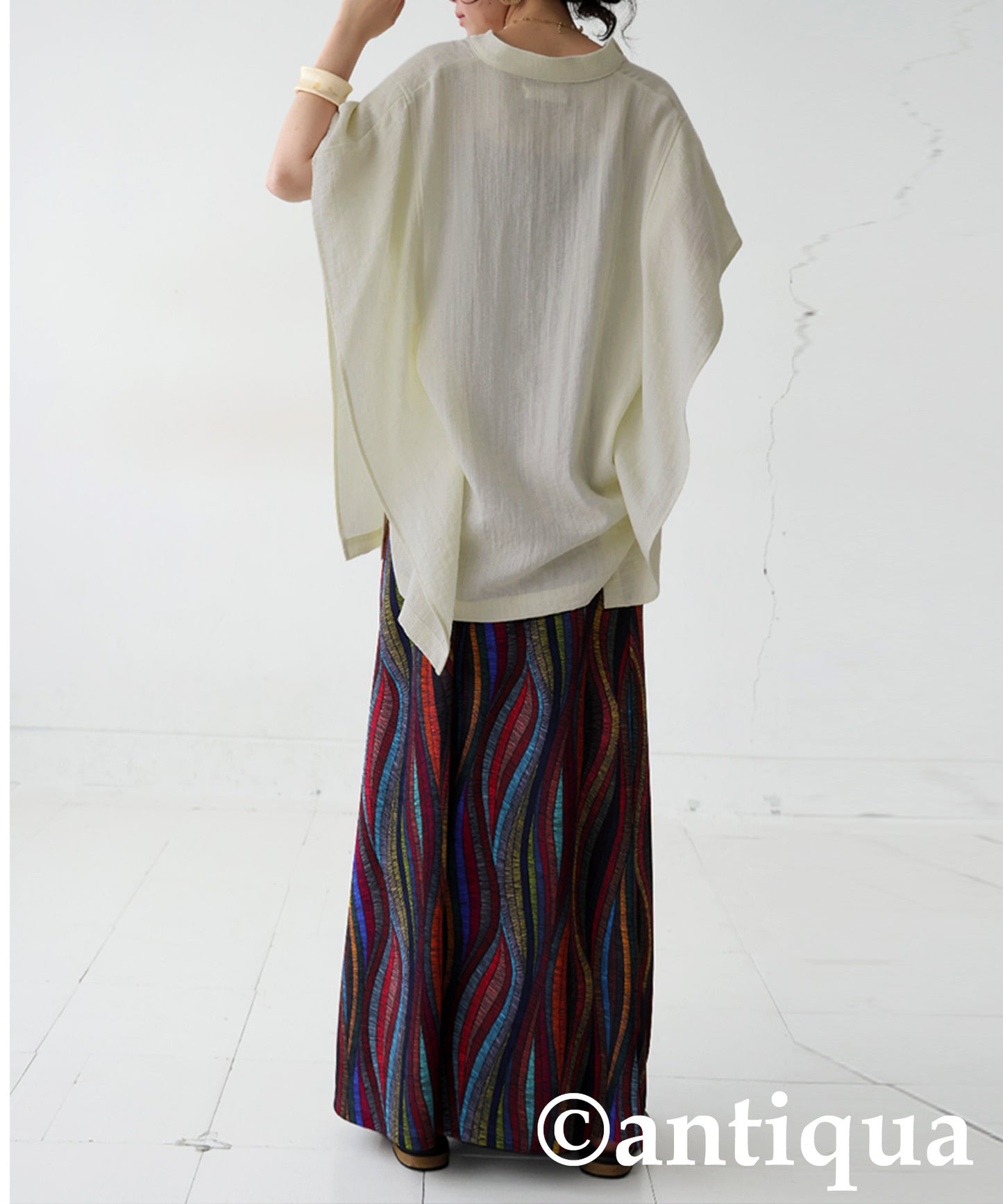 Ladies Linen Touch Top