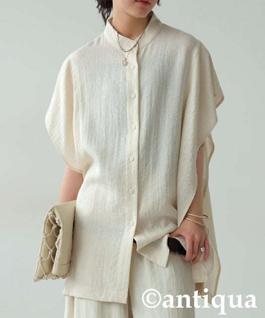 Ladies Linen Touch Top