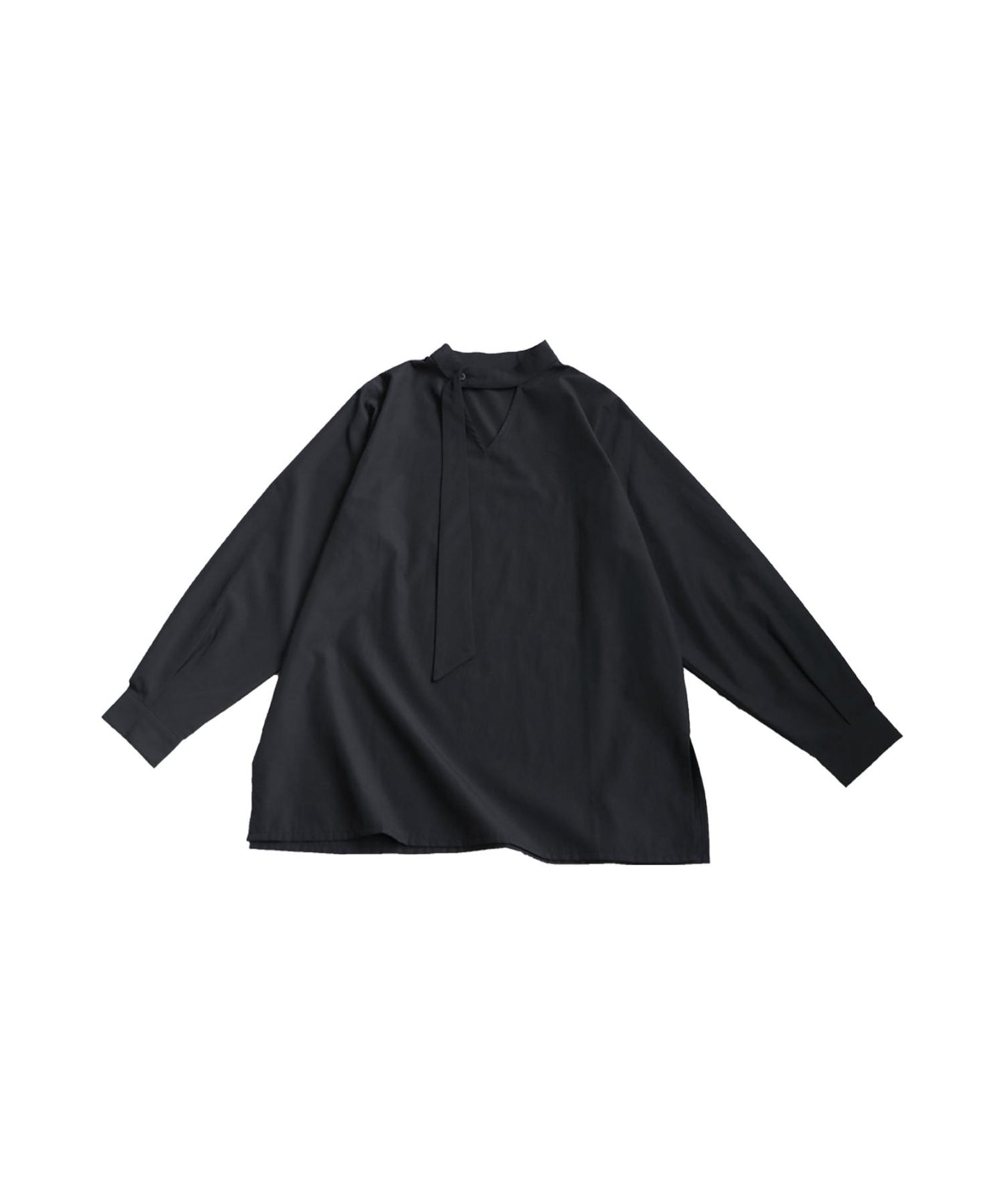 Ladies Tie Layered Shirt