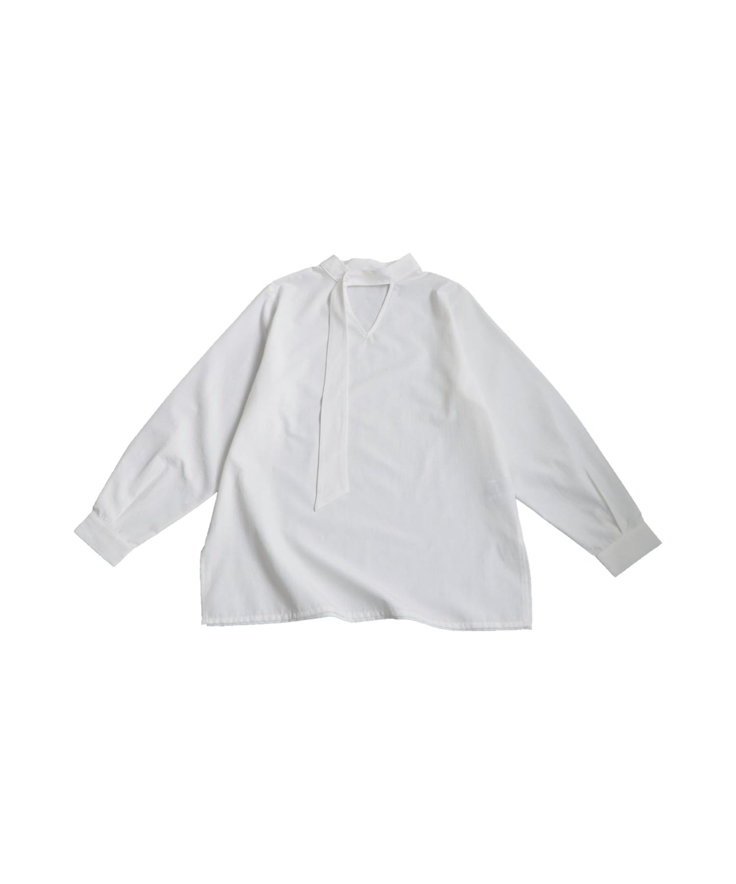 Ladies Tie Layered Shirt