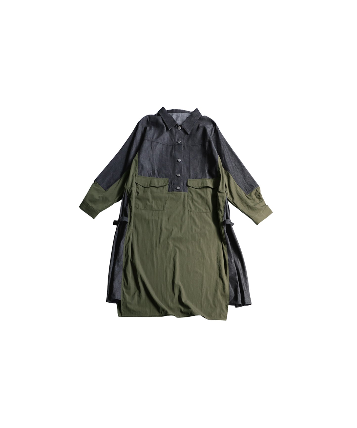 Denim Shirt Dress Ladies