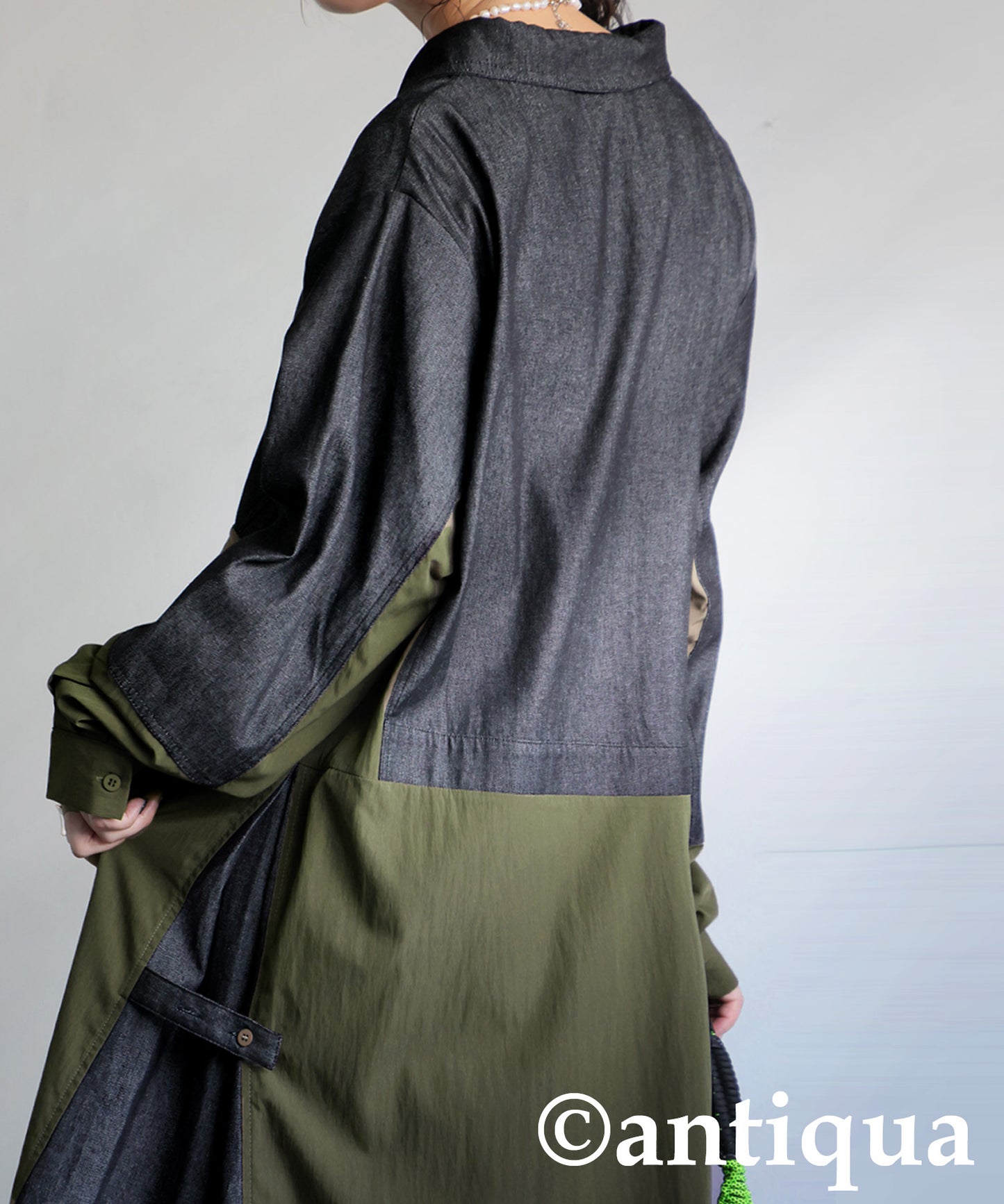 Denim Shirt Dress Ladies