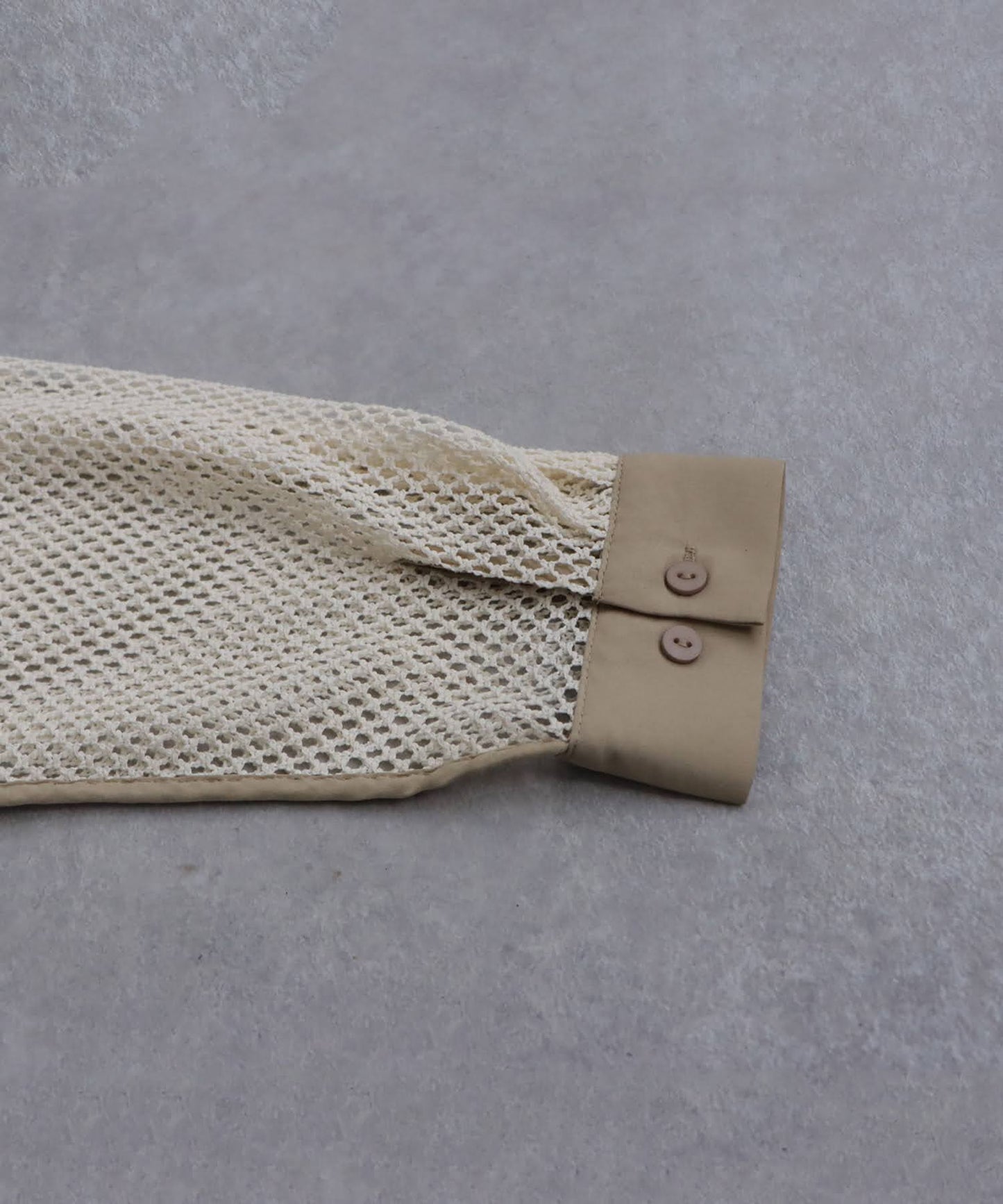 Ladies Mesh Switching Shirt